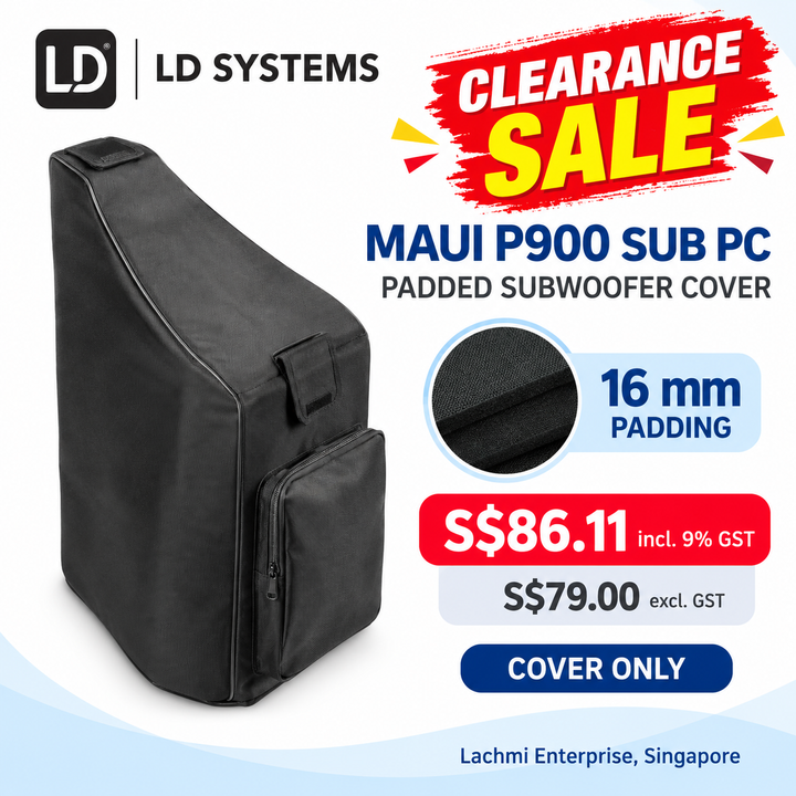 MAUI P900 padded subwoofer cover clearance
