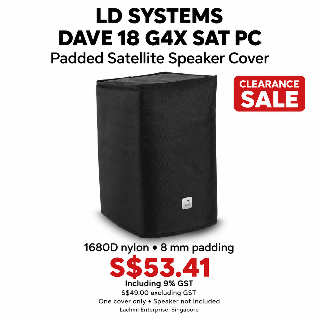 LD Systems Padded Speaker Cover Clearance