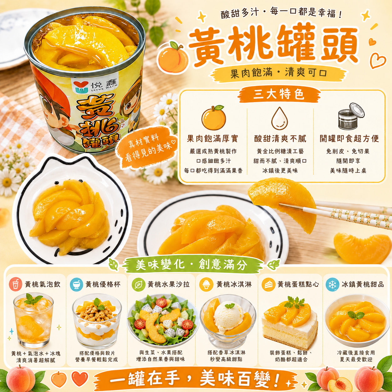 黃桃罐頭3