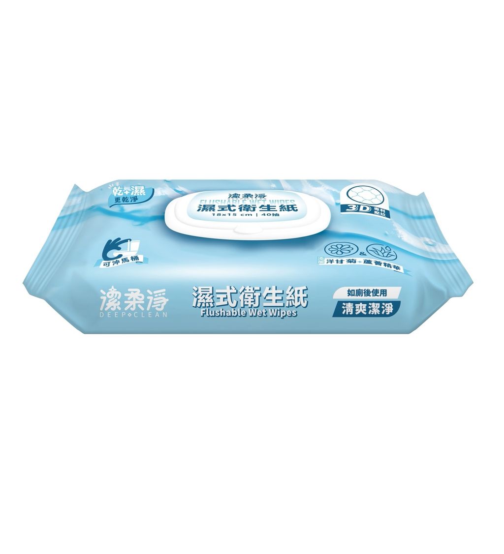潔柔淨40抽濕式衛生紙包 (6)