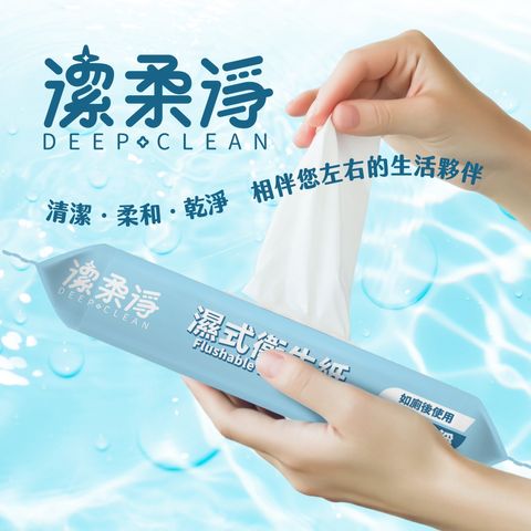 潔柔淨40抽濕式衛生紙包 (1)