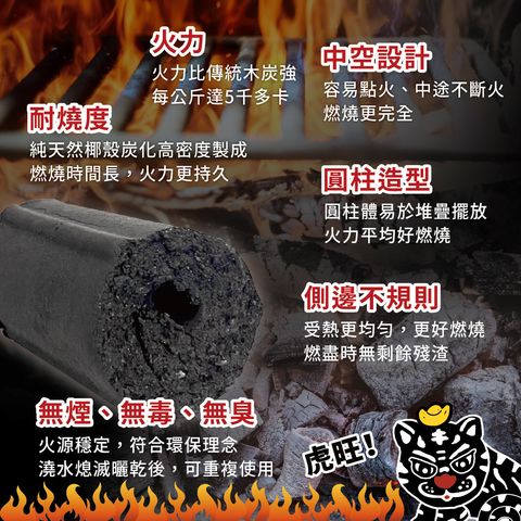 炭金霸環保椰炭-EDM-01