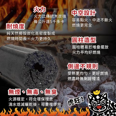 炭金霸環保椰炭-EDM-01