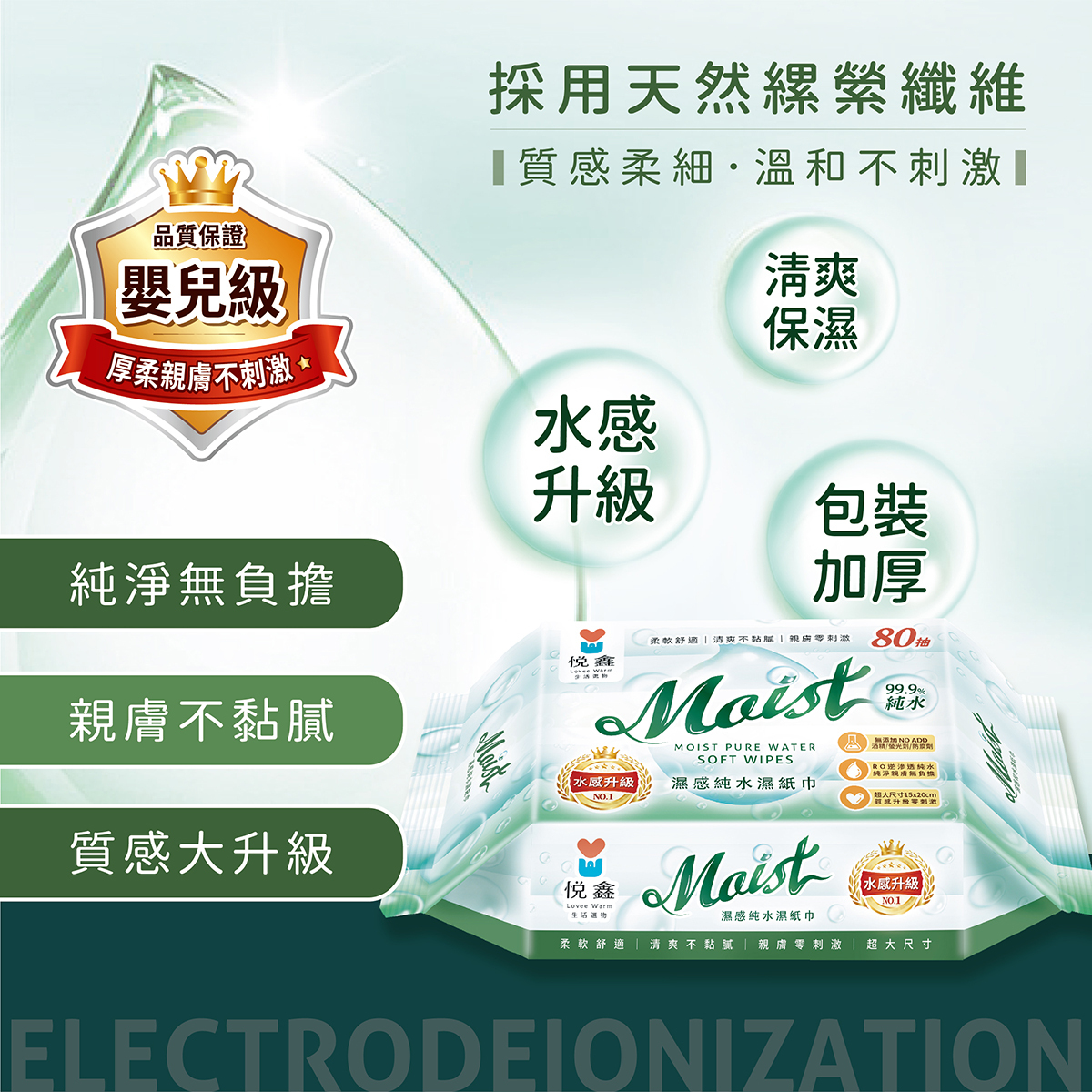 悅鑫 SUPER超純水EDI 柔感濕紙巾EDM_04