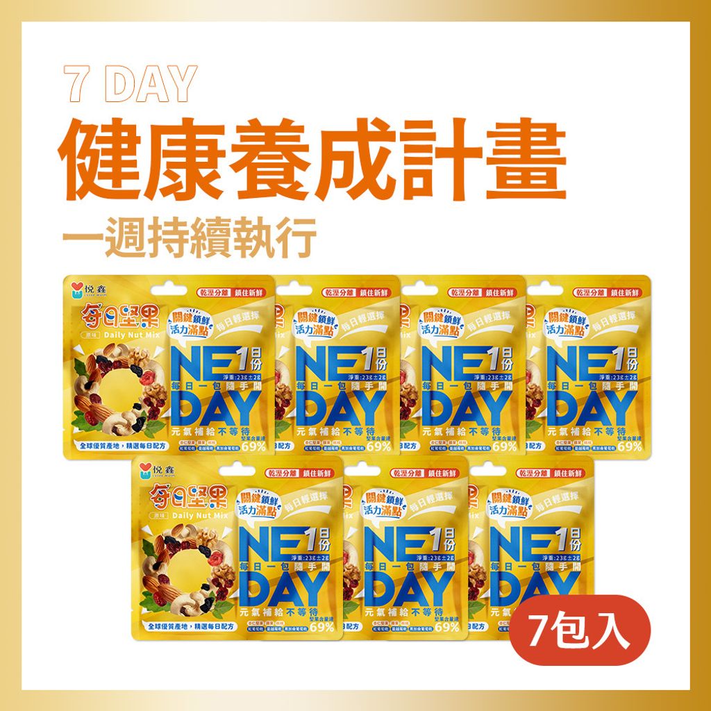 7日健康養成計畫