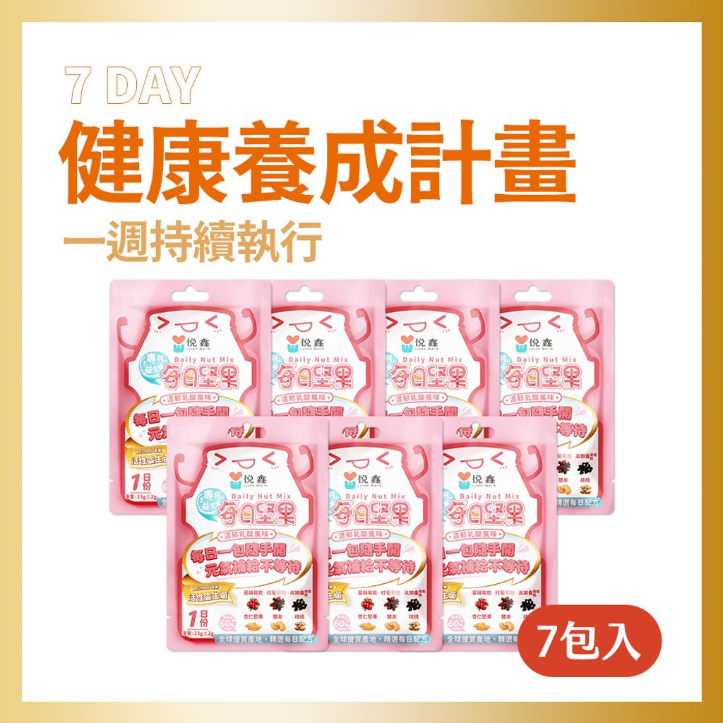 7日健康養成計畫-益生菌