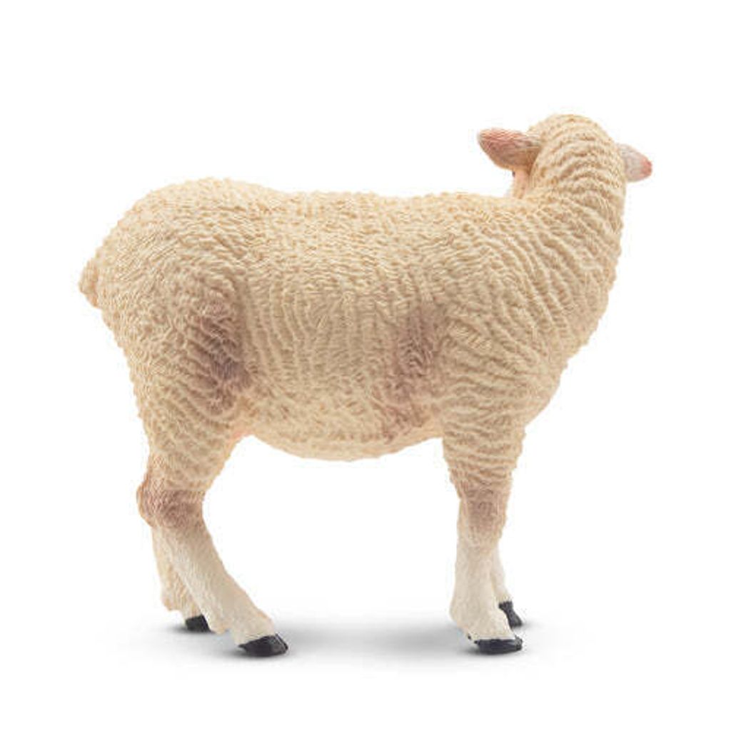 ToymanyStandingLight-HairedEweFigurineToy-2