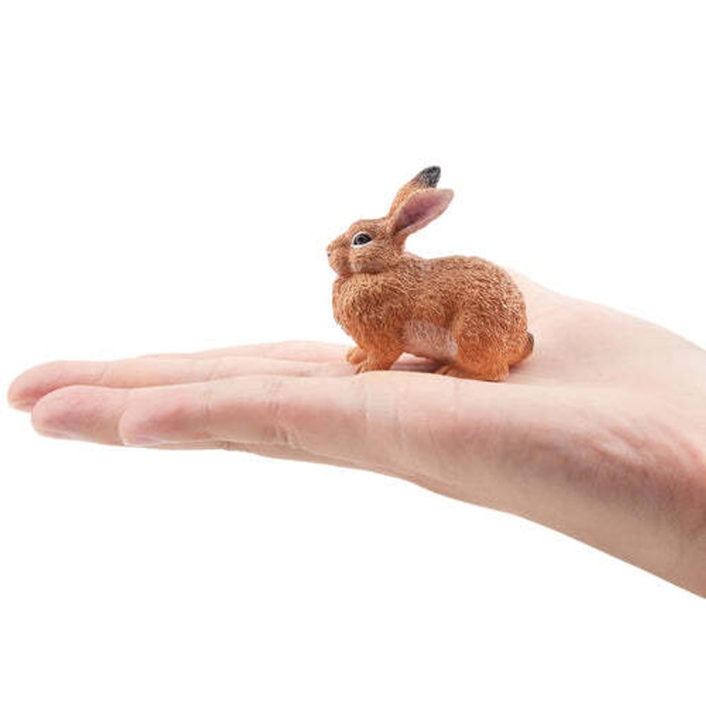 ToymanyFlemishGiantRabbitFigurineToy-onhand
