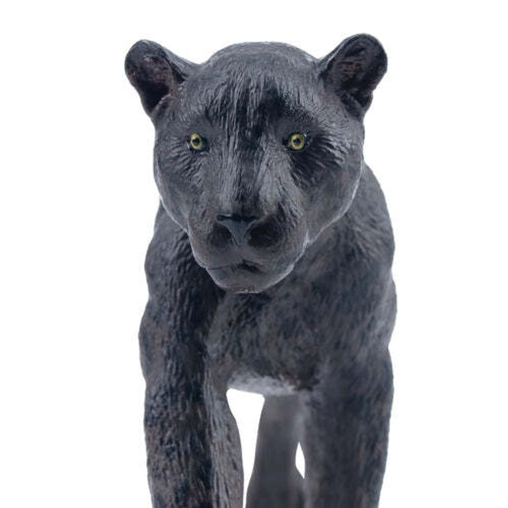 ToymanyBlackJaguarFigurineToy-fornt