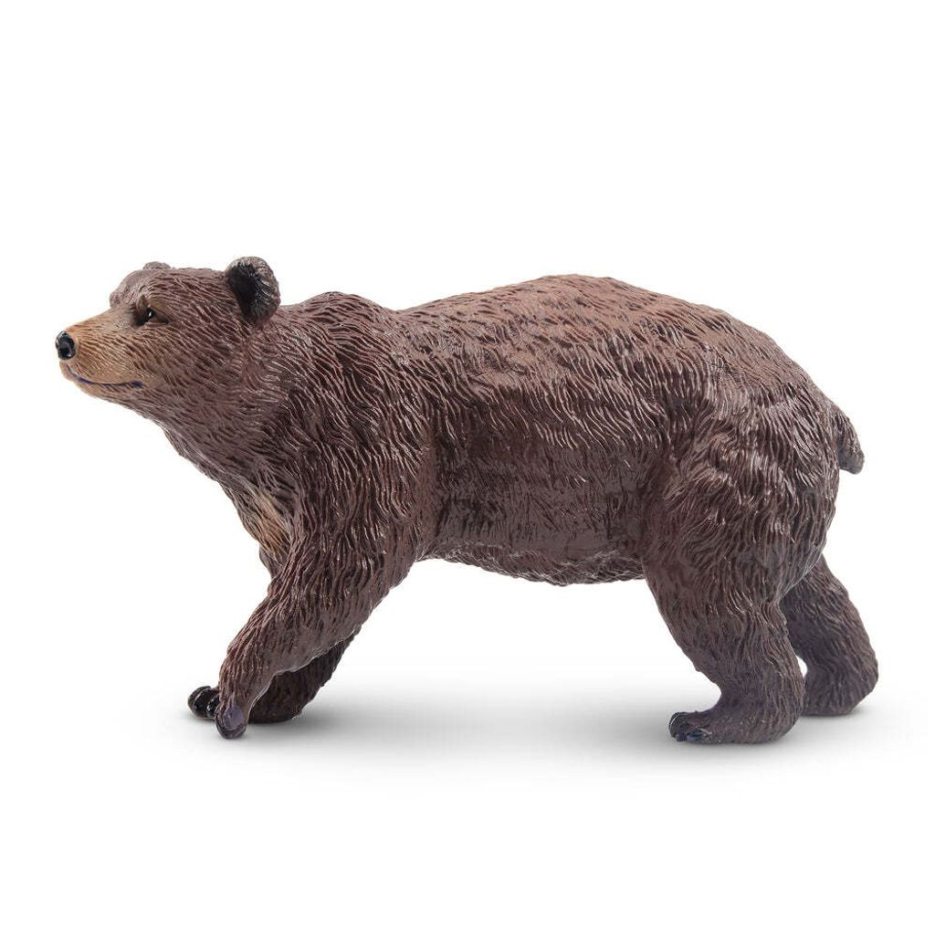 ToymanyWalkingBrownBearFigurineToy