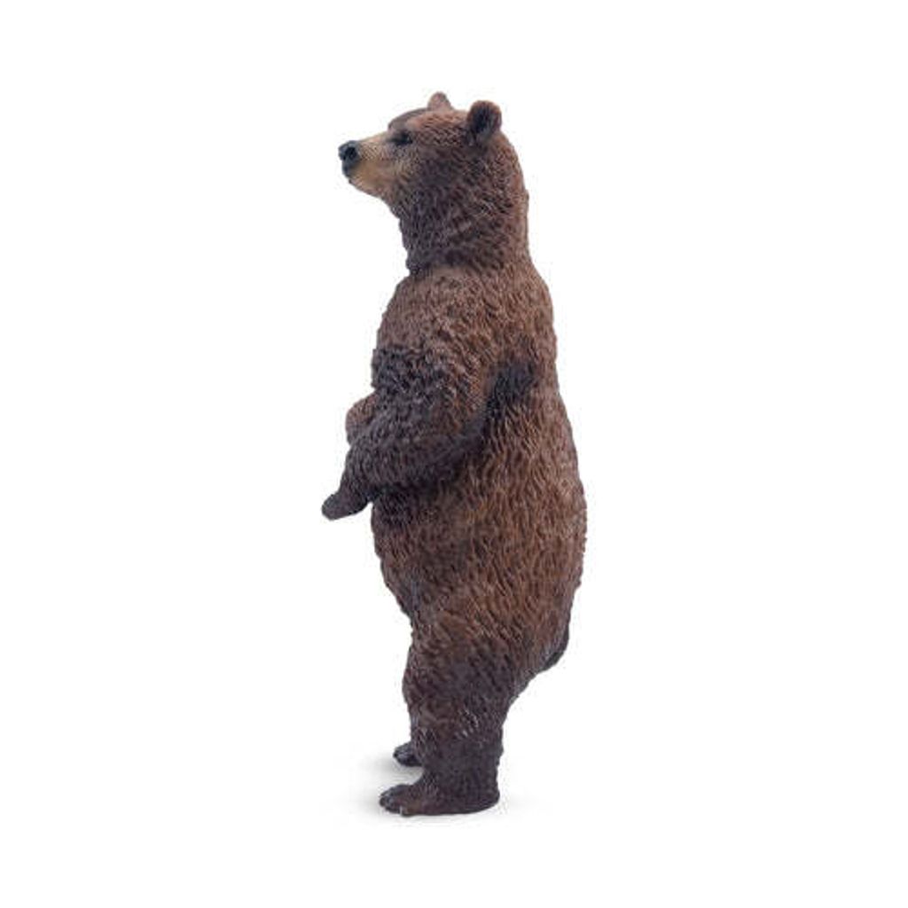 ToymanyStandingBrownBearFigurineToy-3