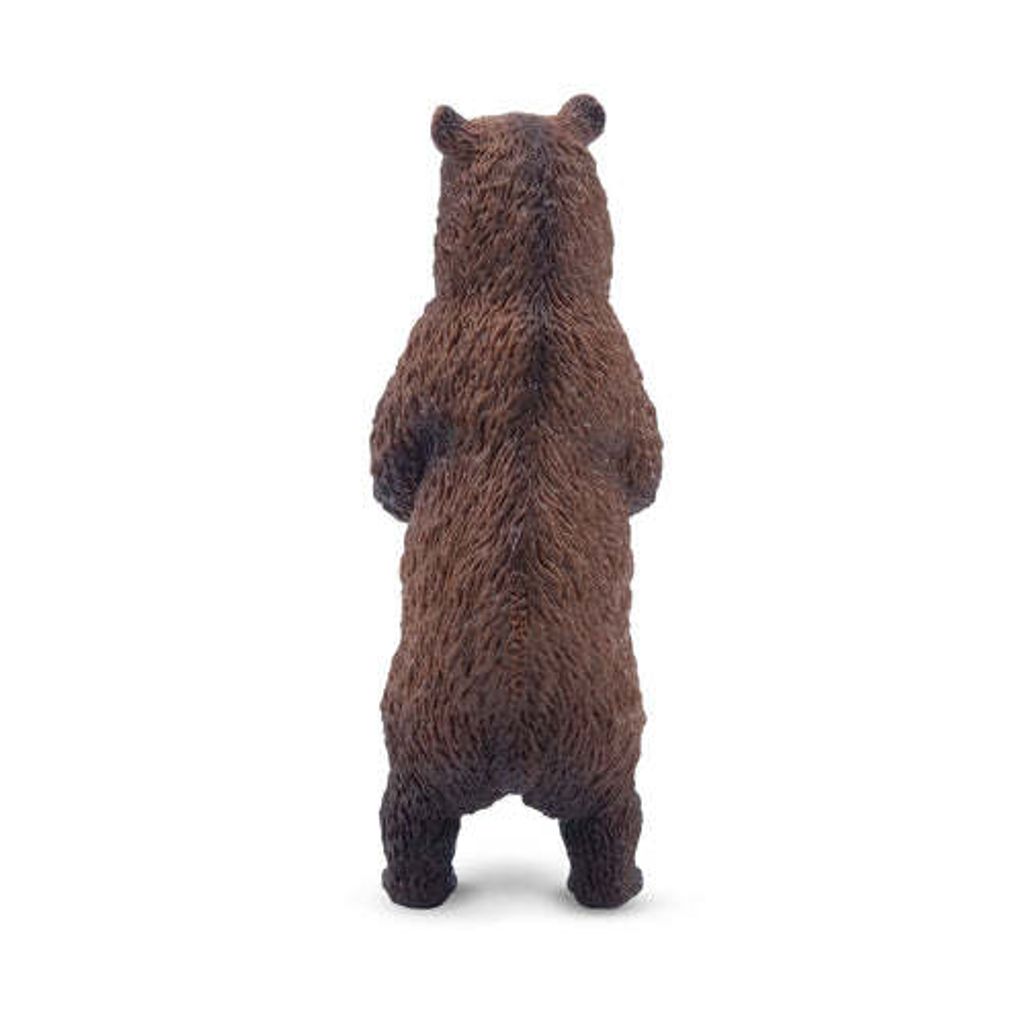 ToymanyStandingBrownBearFigurineToy-back