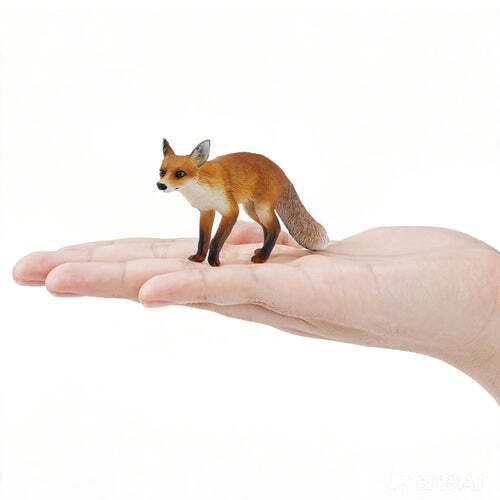 Toymany_Red_Fox_Figurine_Toy-on_hand