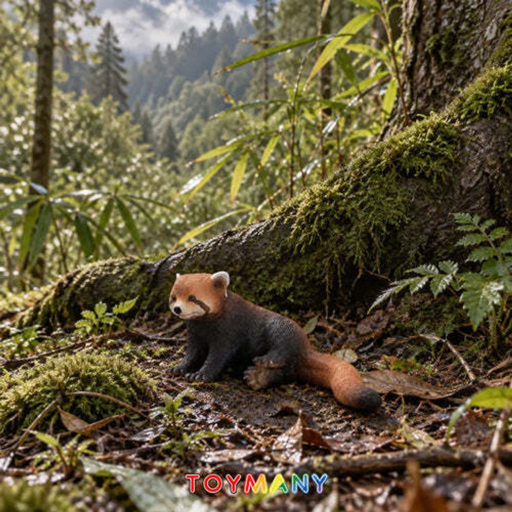 Toymany_Red_Panda_Figurine_Toy-scene