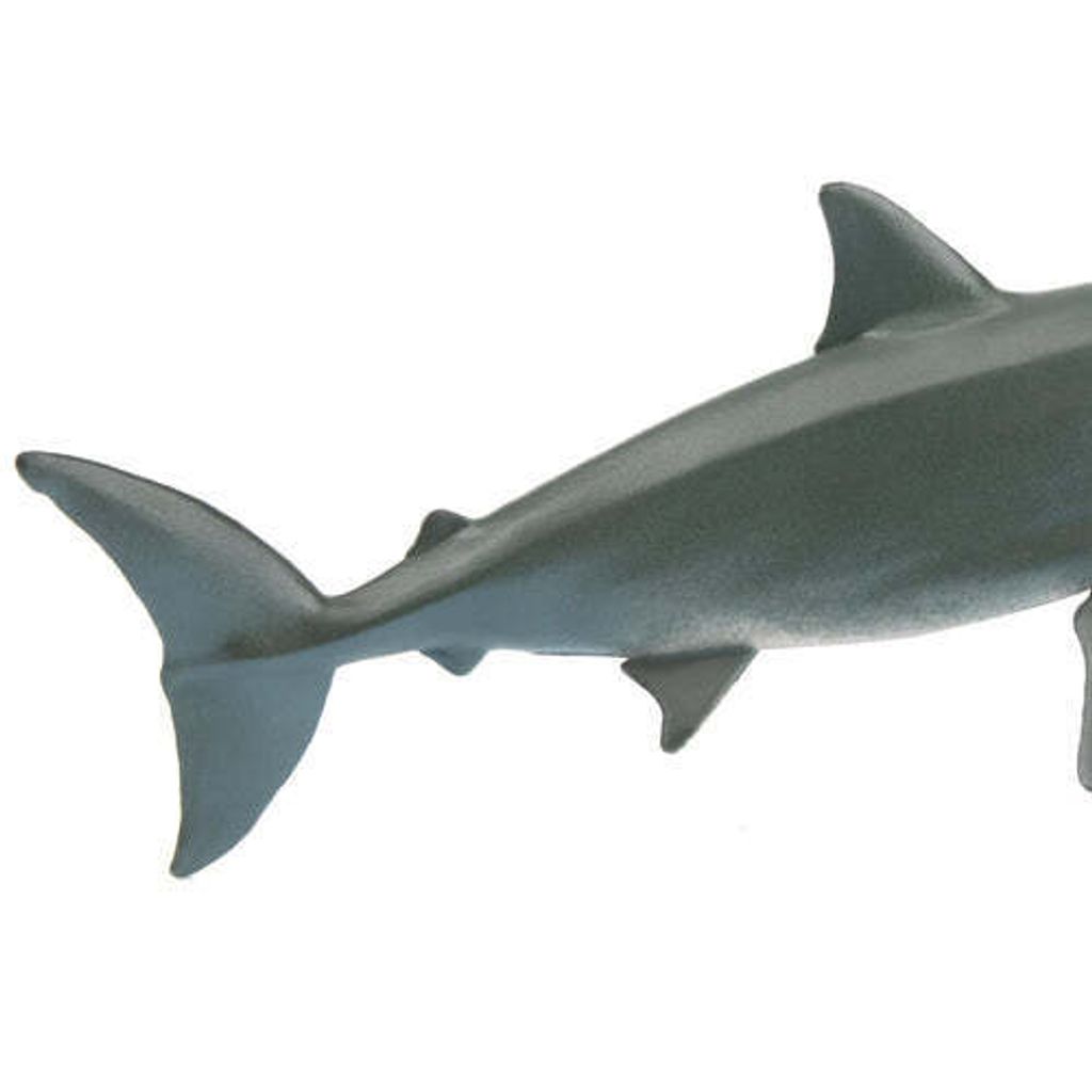 ToymanyOpen-MouthedGreatWhiteSharkFigurineToy-tail
