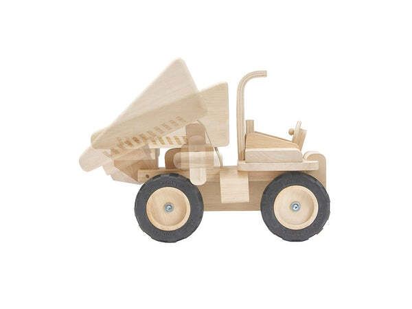 6125_PlanToys_DUMP_TRUCK_Active_Play_Fine_Motor_Coordination_Imagination_Language_and_Communications_3yrs_Wooden_toys_Education_toys_Safety_Toys_Non-toxic_2_grande