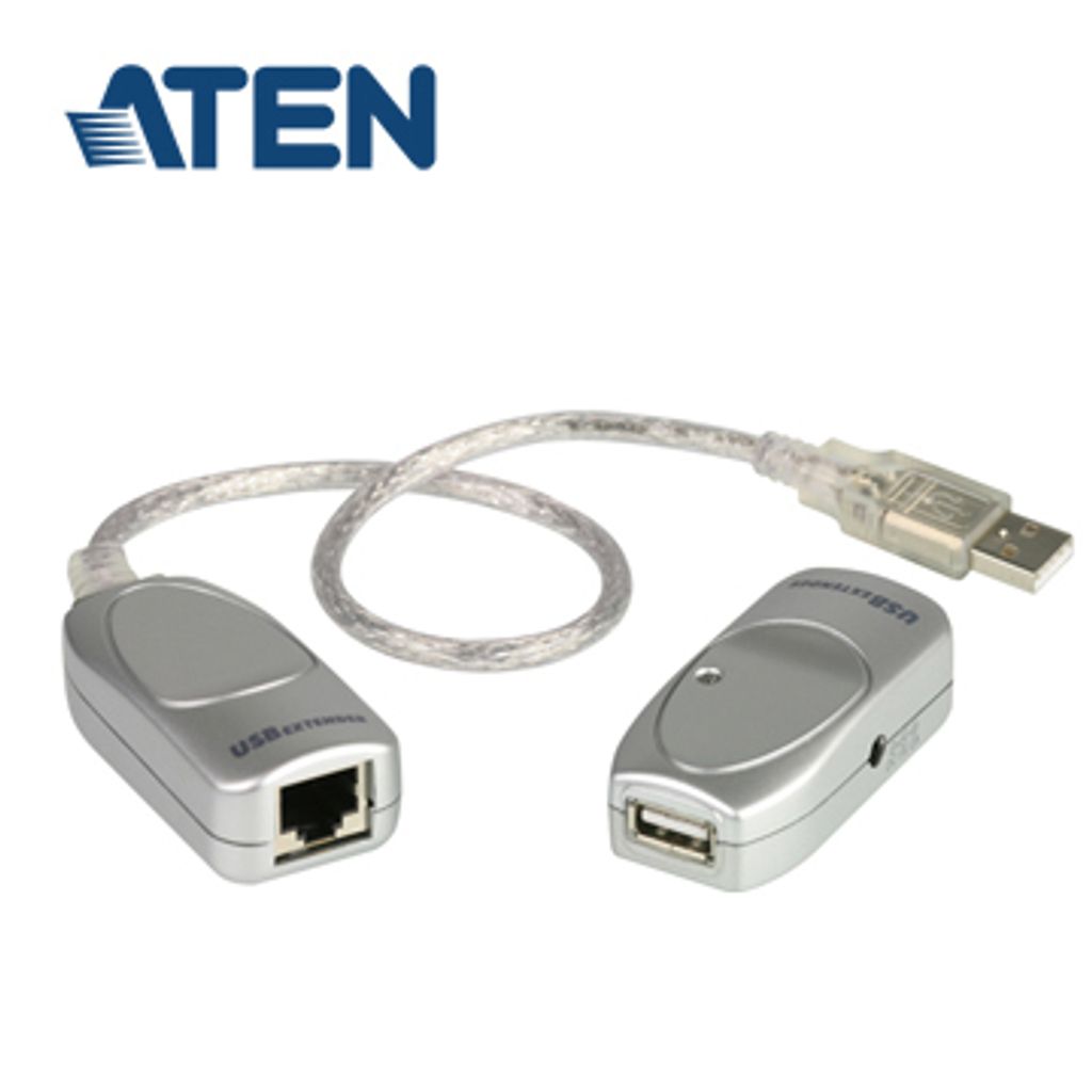 ATEN USB Cat 5延長器- 60公尺(UCE60)