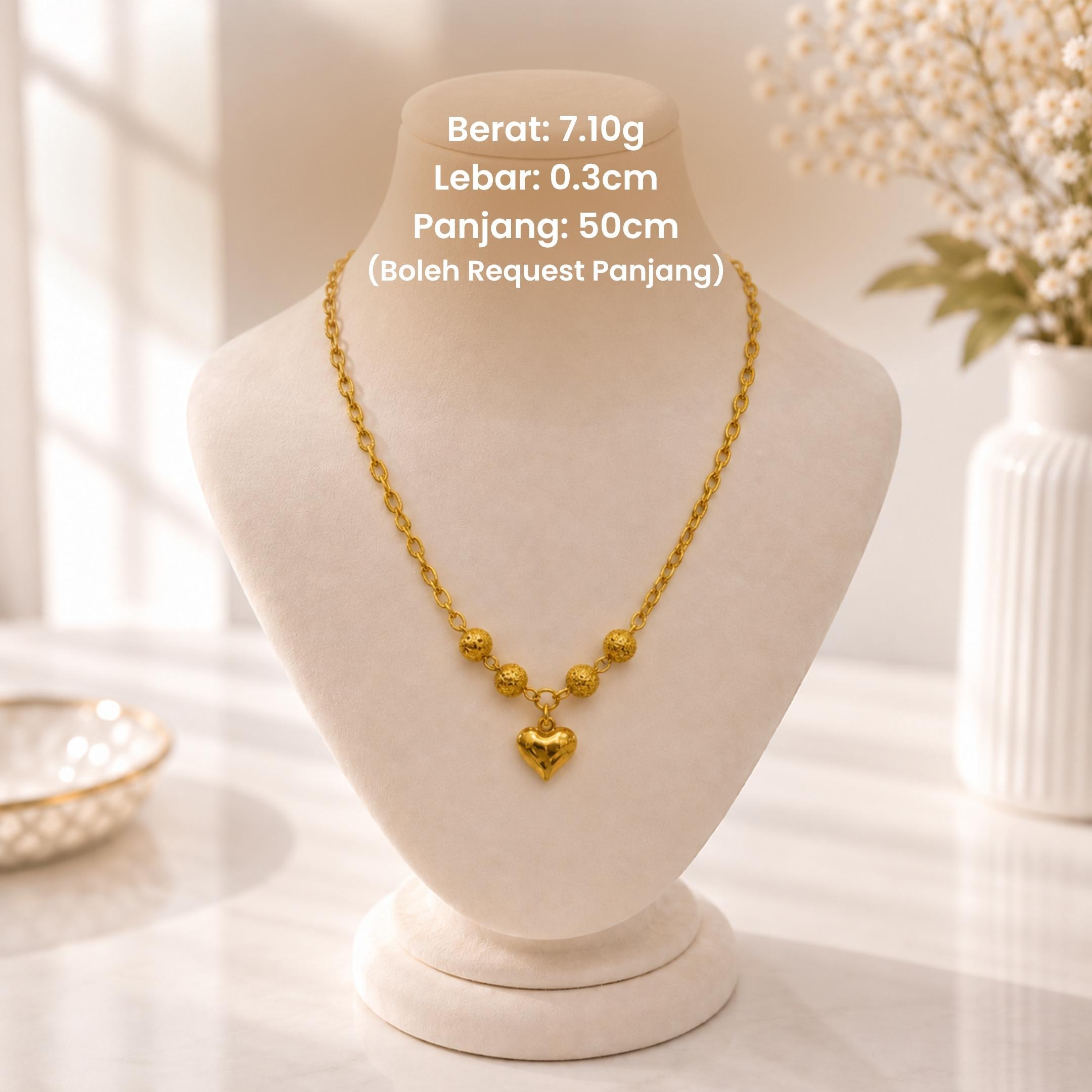 CHOCKER SAUH HALUS 50CM
