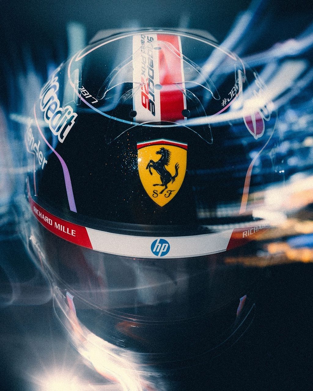 charles-leclerc-2026-singapore-gp-helmet-front