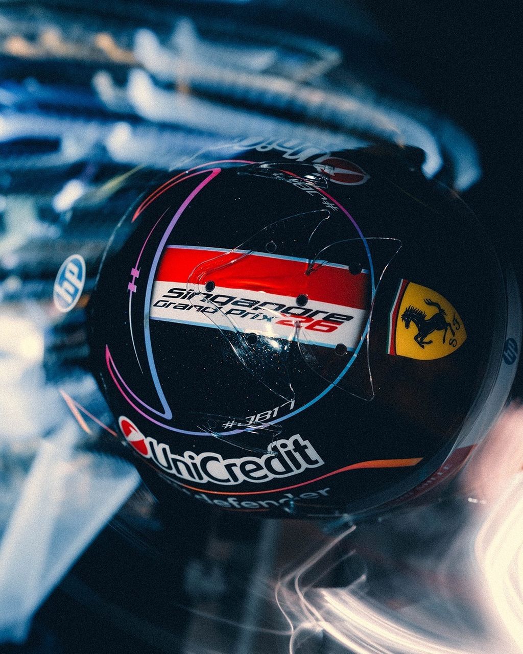 charles-leclerc-2026-singapore-gp-helmet-top