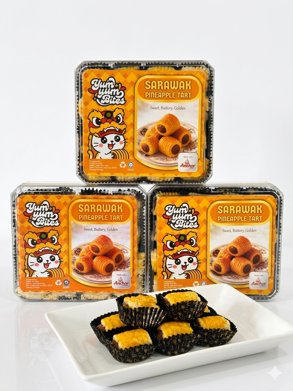background putih (tart nanas)