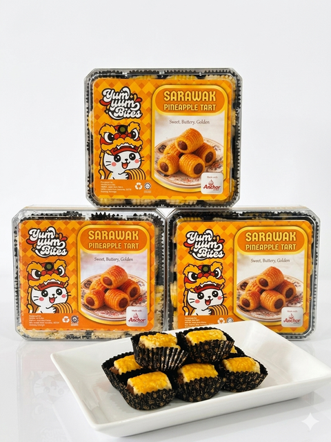 background putih (tart nanas)