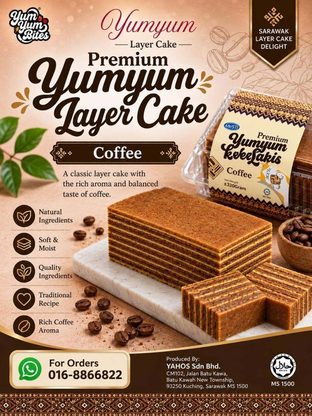 Coffee Layer Cake