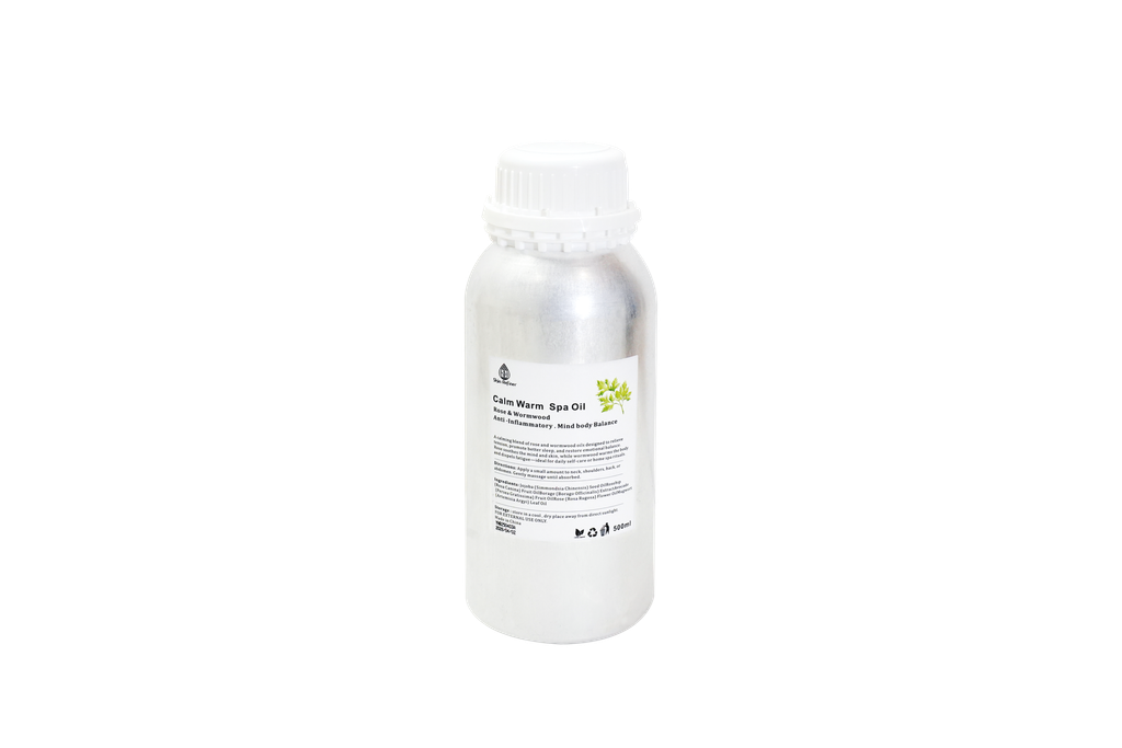 Calm Warm Spa Oil Crop