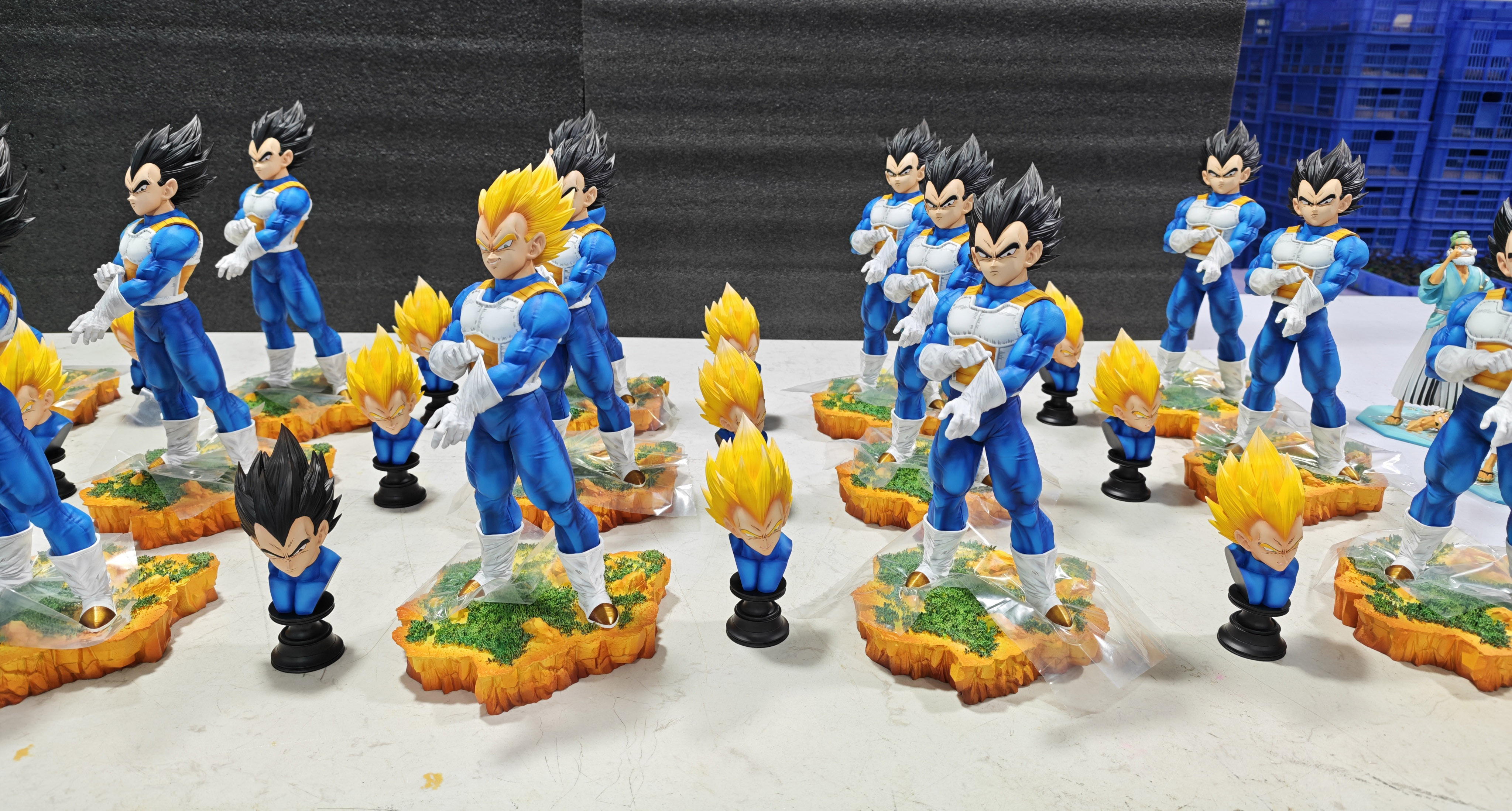 GBALL工作室 龍珠共鳴系列-002貝吉塔 雙比例  1/6版