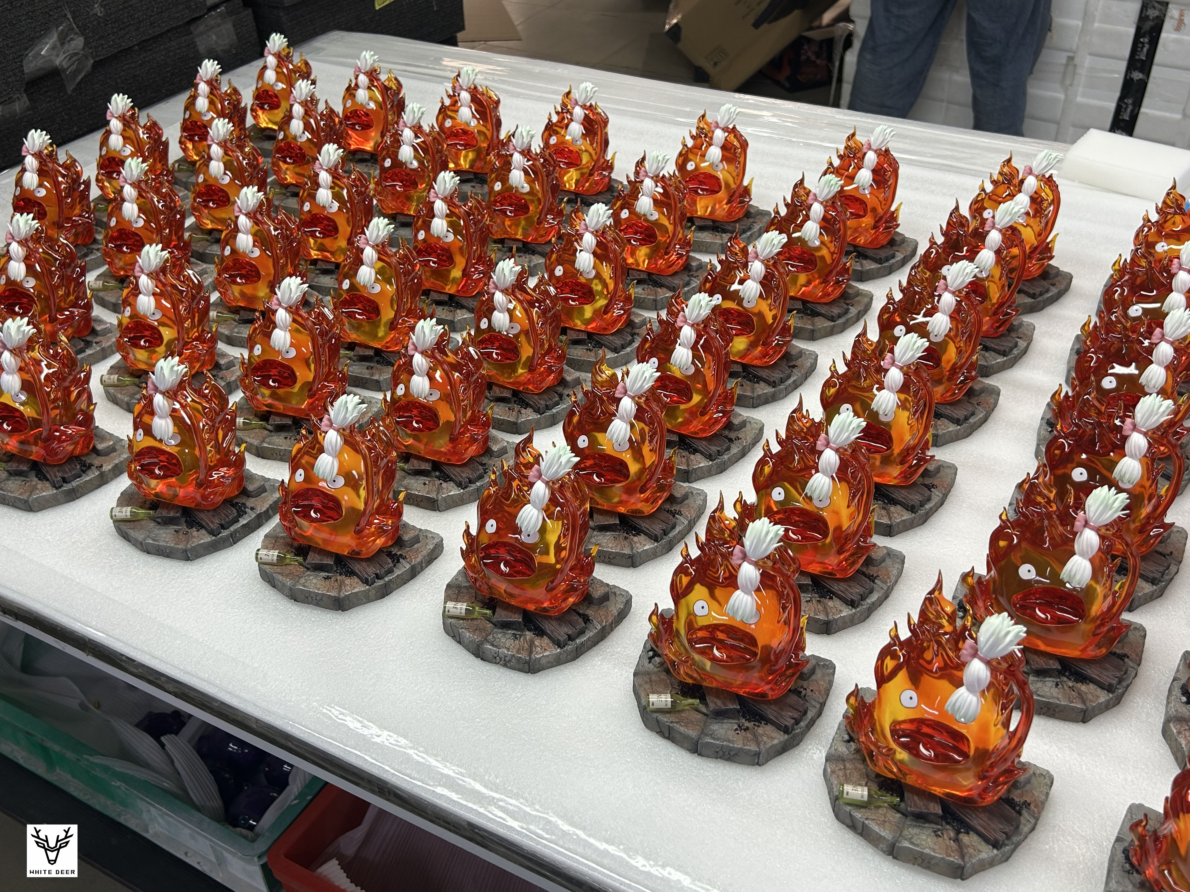 白鹿-studio 宮崎駿桌面款 第二彈 吃頭髮場景卡西法