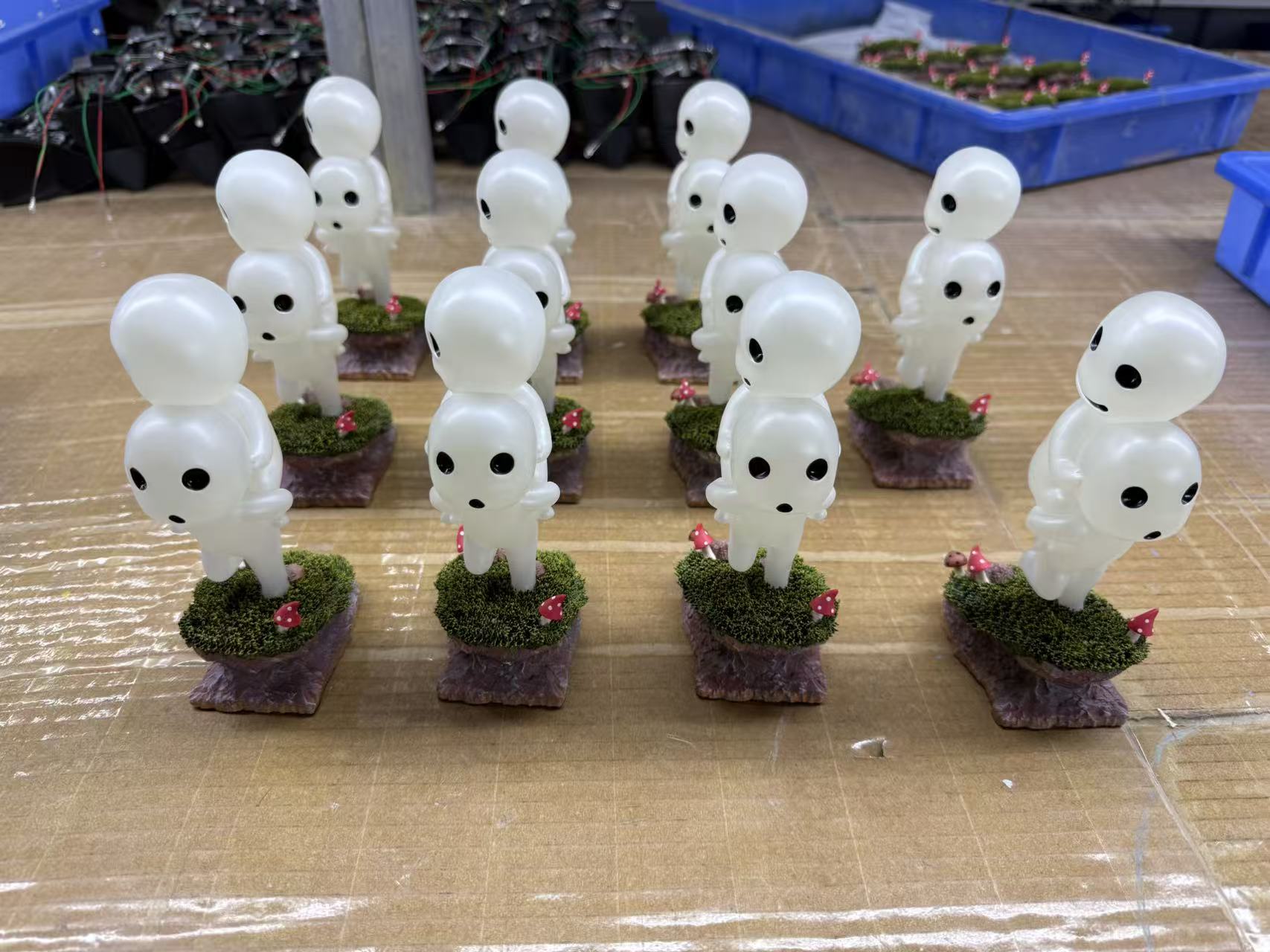 稻草人工作室 宮崎駿系列第二彈 幽靈公主 森林樹木小精靈 雙版本