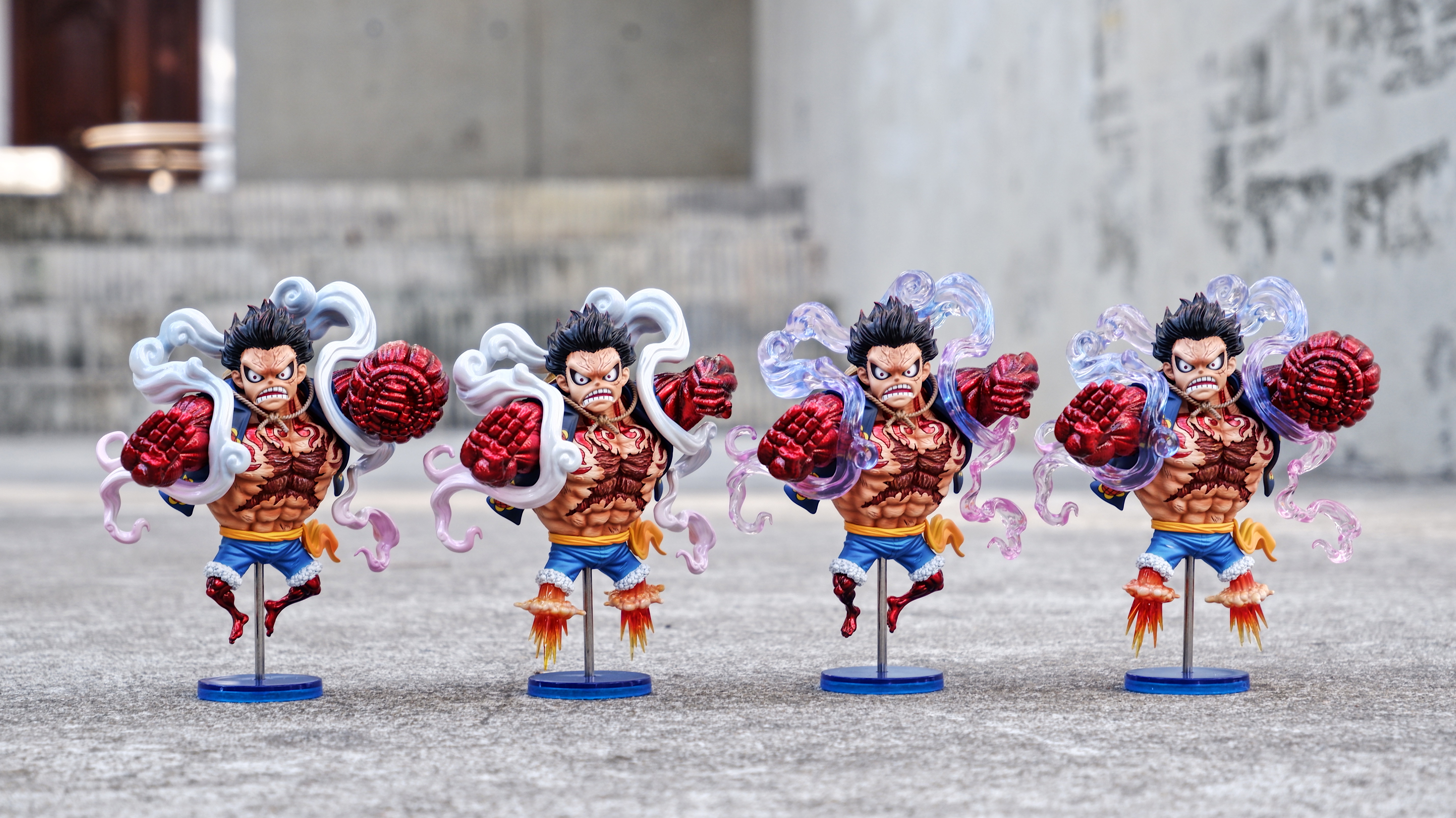 MDS Studio 強者系列 四皇篇&魯夫全形態 四檔魯夫-彈跳人