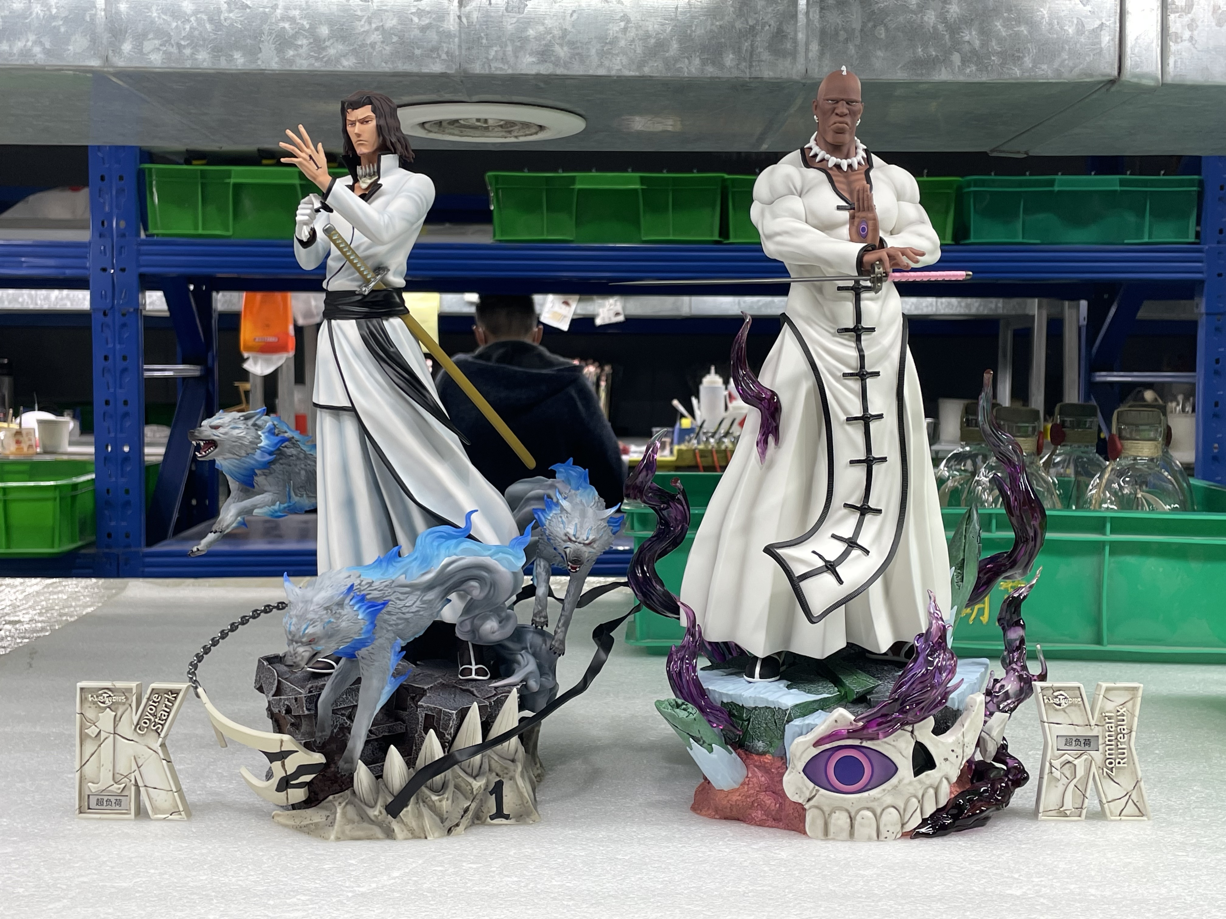 Ww Studio 死神十刃 第五彈 七刃 老黑，Ww Studio 十刃第六彈 一刃 狼叔&莉莉