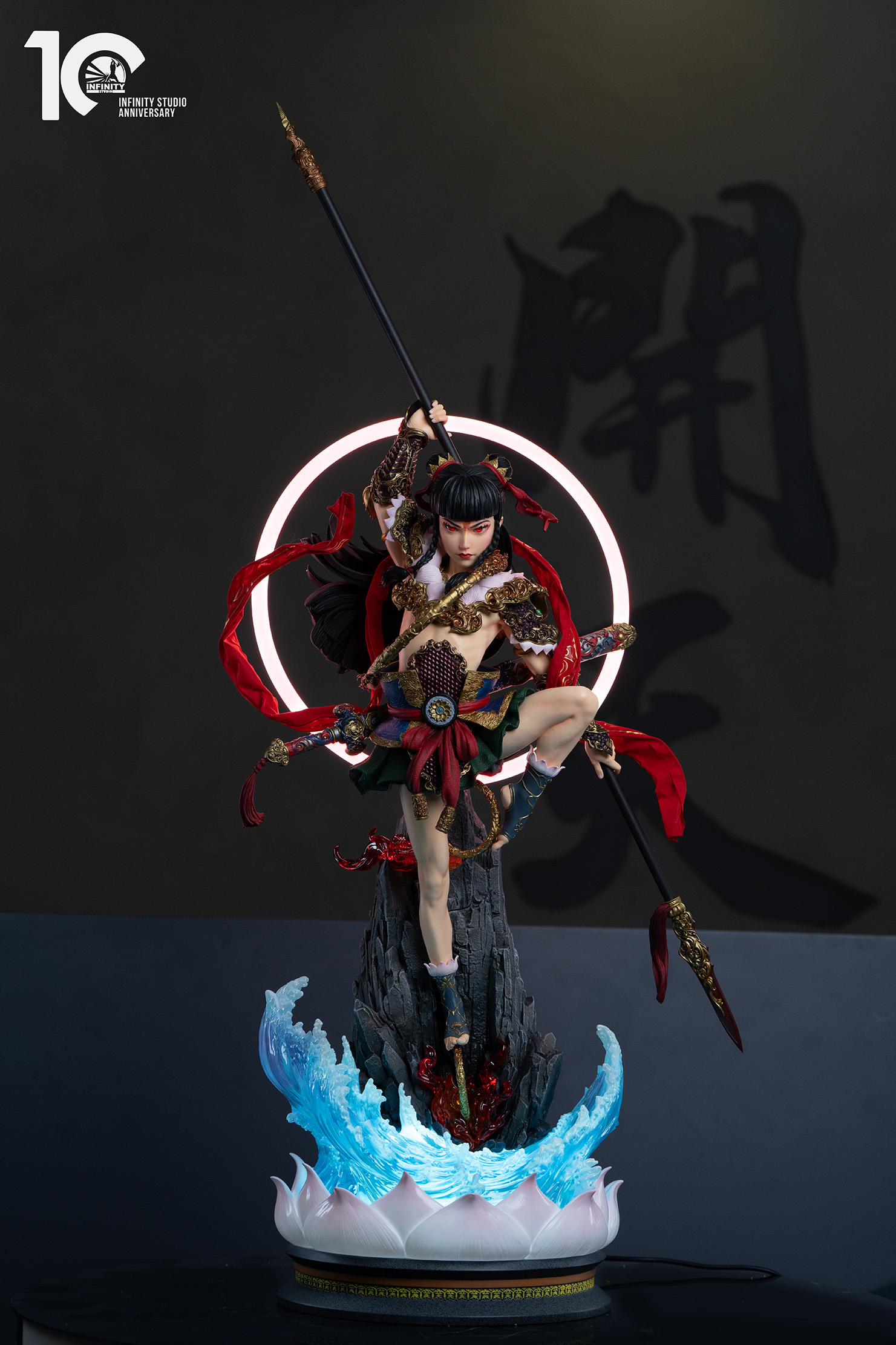 開天 神話系列 哪吒 化蓮重生 1/4全身像