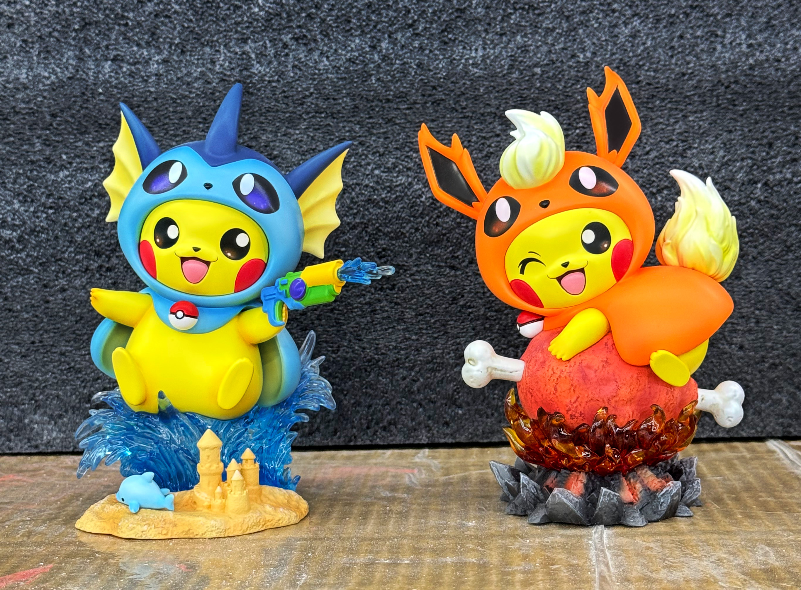 CHEESE奶酪工作室 火伊布變皮 + CHEESE奶酪工作室 水伊布變皮