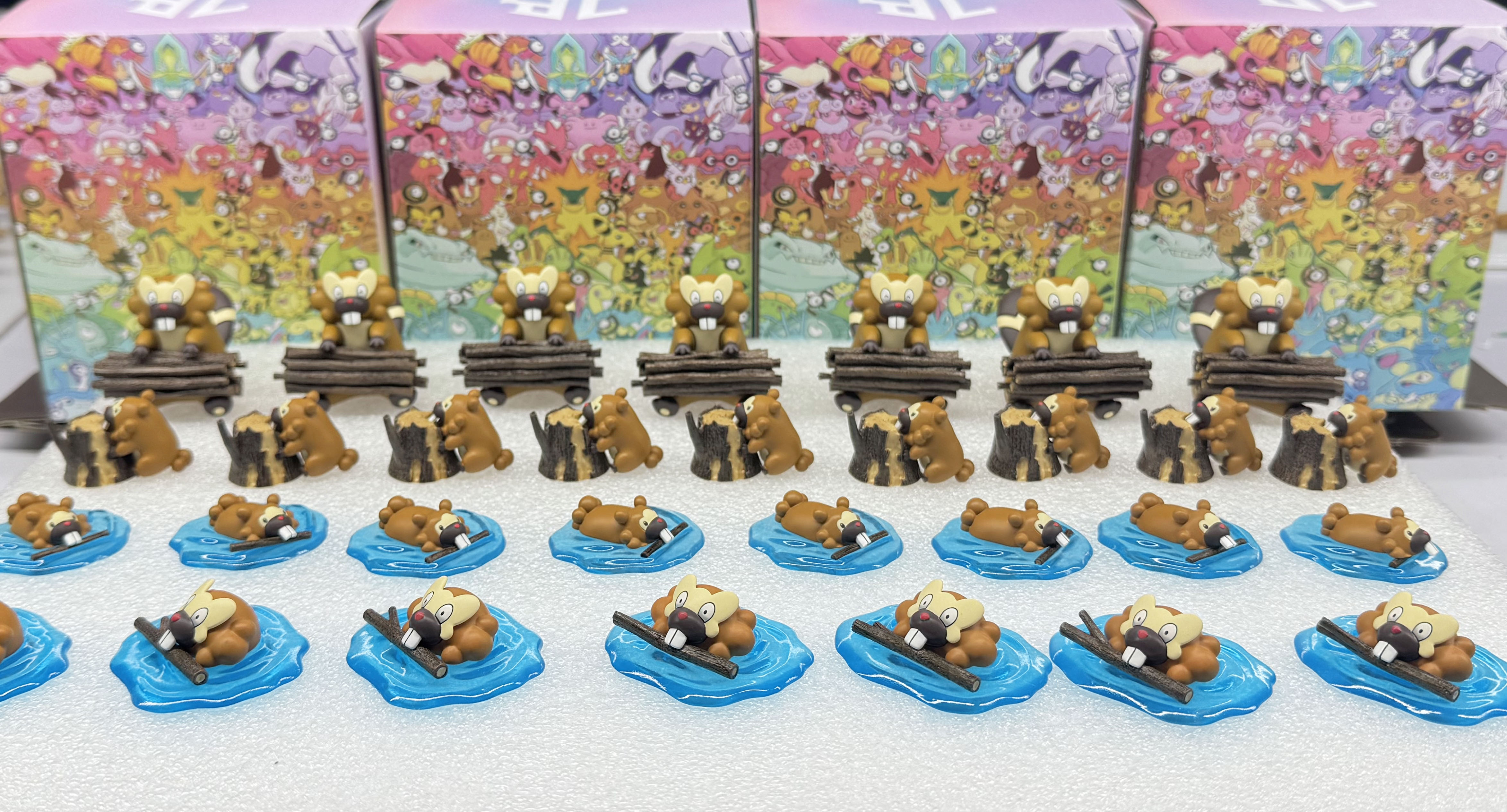 精寶JB Studio 圖鑑系列 進化組（大牙狸大尾狸）