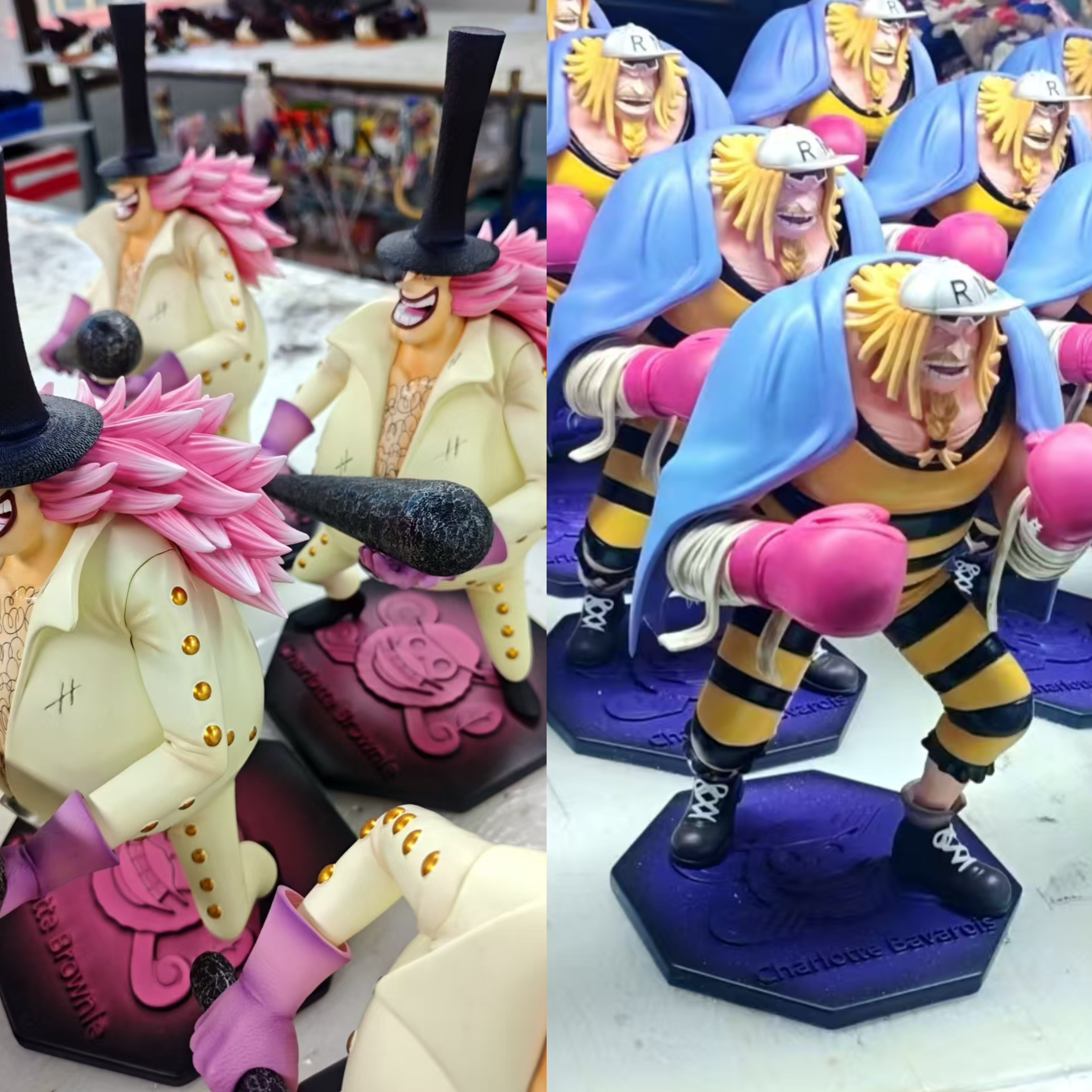 小黑Black studio 海賊王四皇大媽團系列共鳴計劃 布朗尼&巴巴路亞