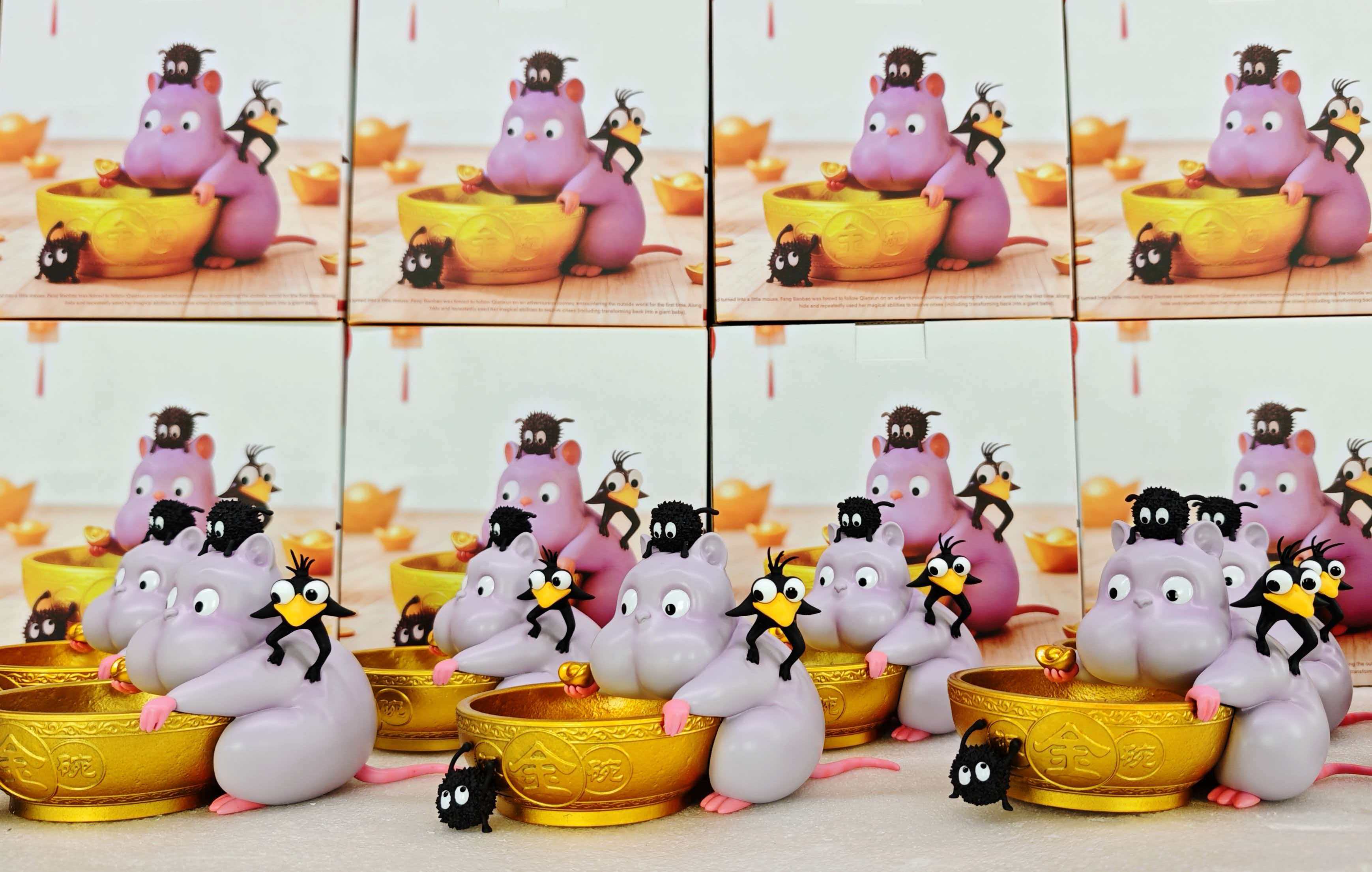 【工作室現貨】物語×來財工作室 來財系列第三彈 金飯碗坊寶寶