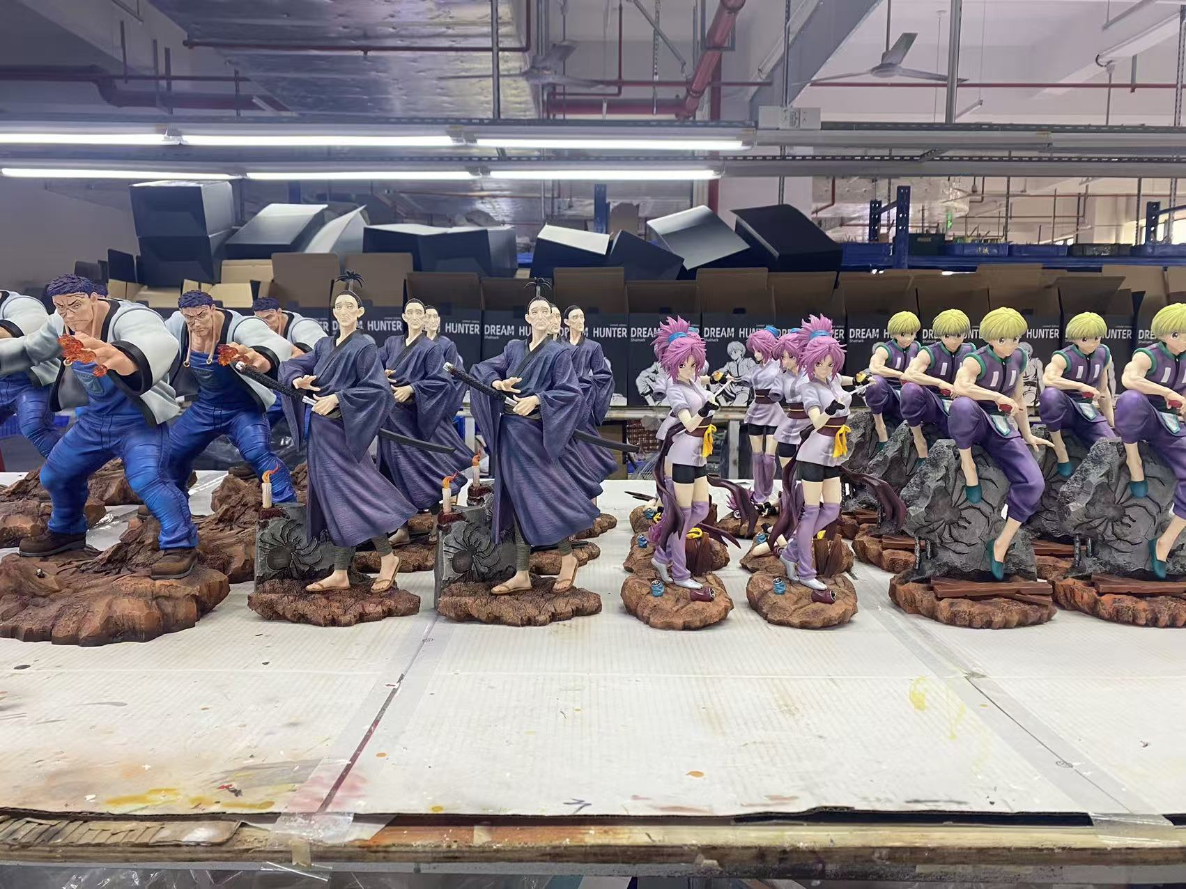 獵夢 幻影旅團全員集結-流星街的烙印 蜘蛛軍團入侵展櫃  第二批次