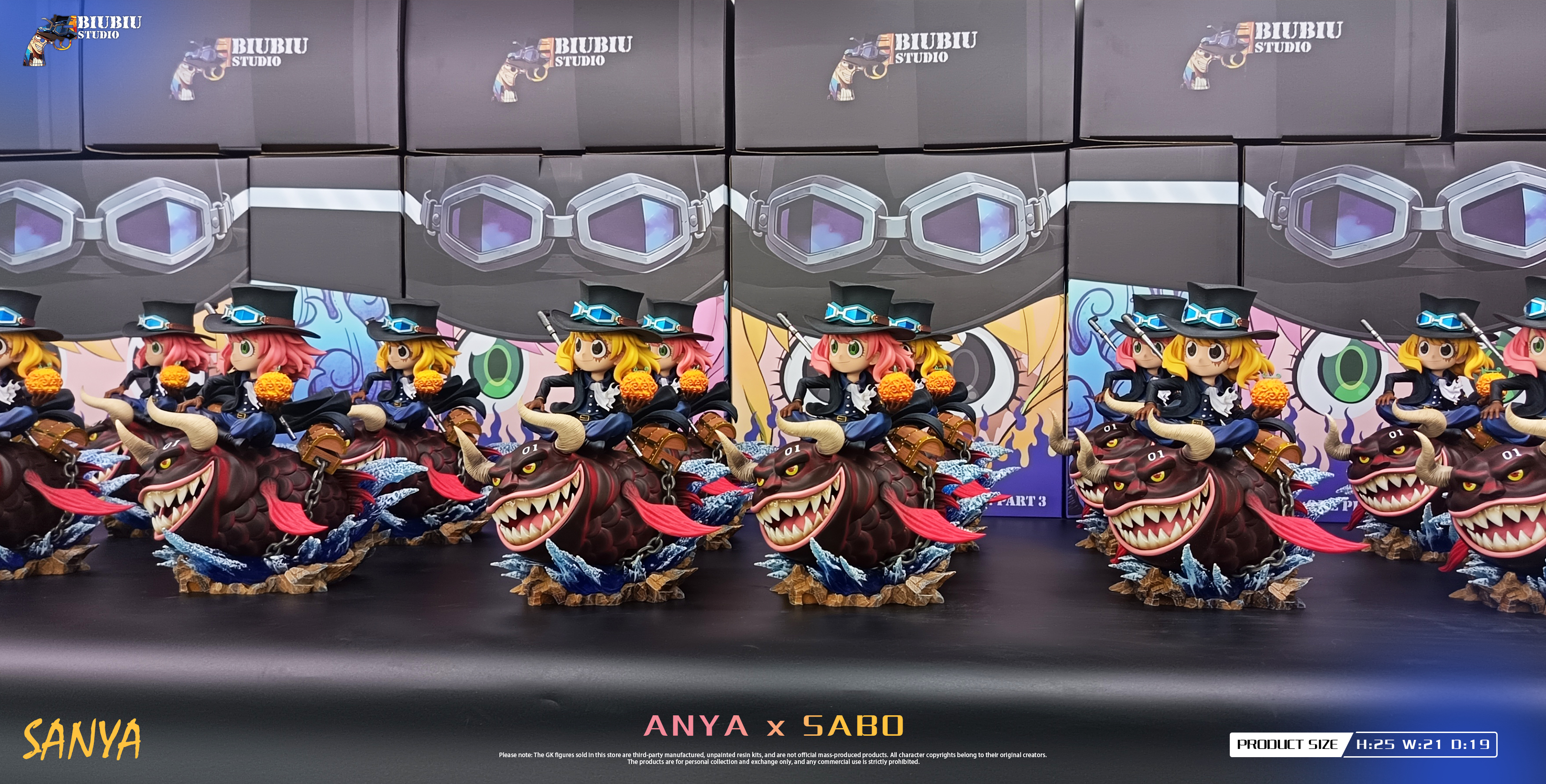 Biubiu工作室 海賊阿尼亞系列NO.3 薩尼亞