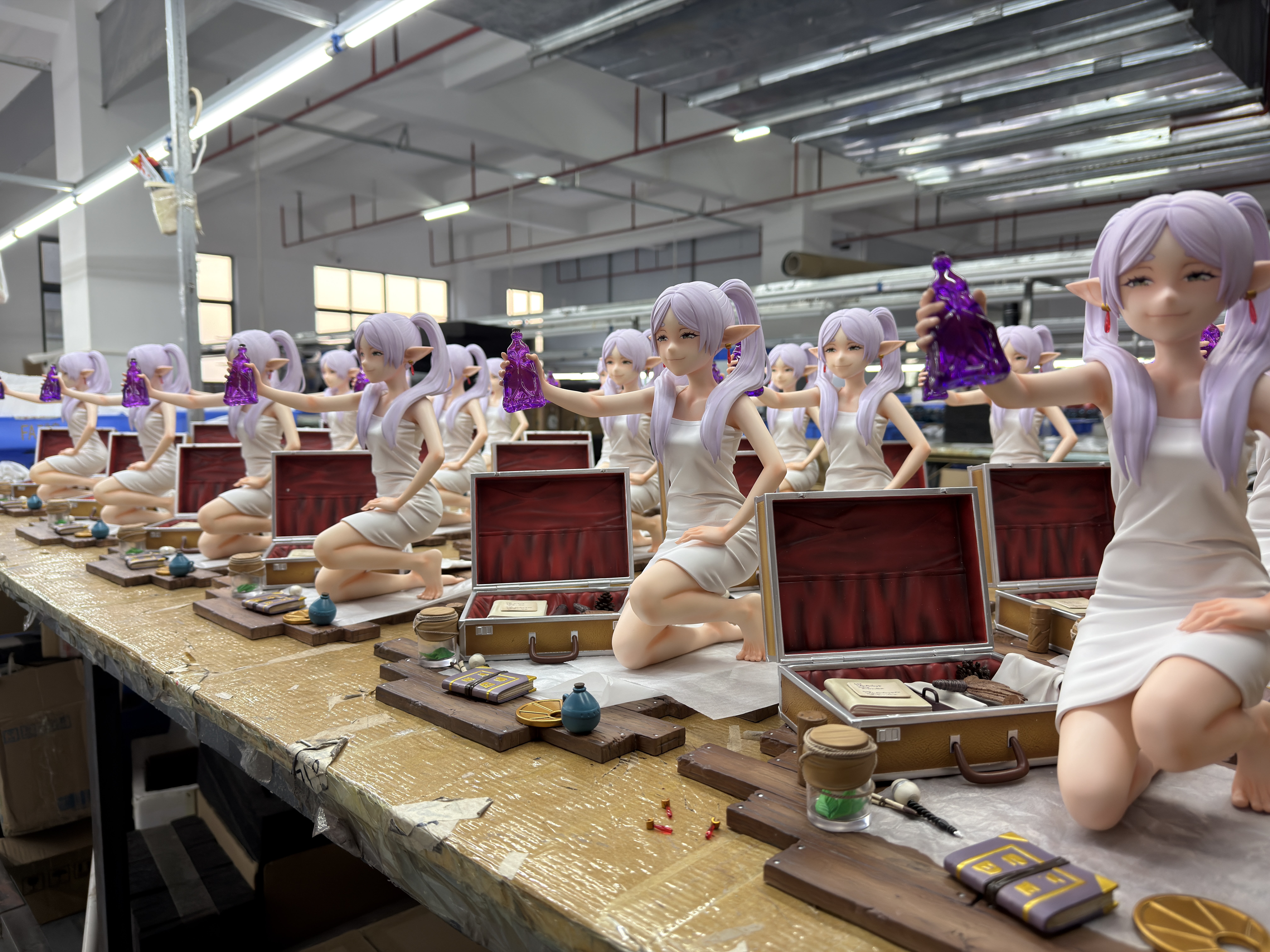 QuietArt×HeraStudio 葬送的芙莉蓮 衣服溶解藥水 1/4雕像