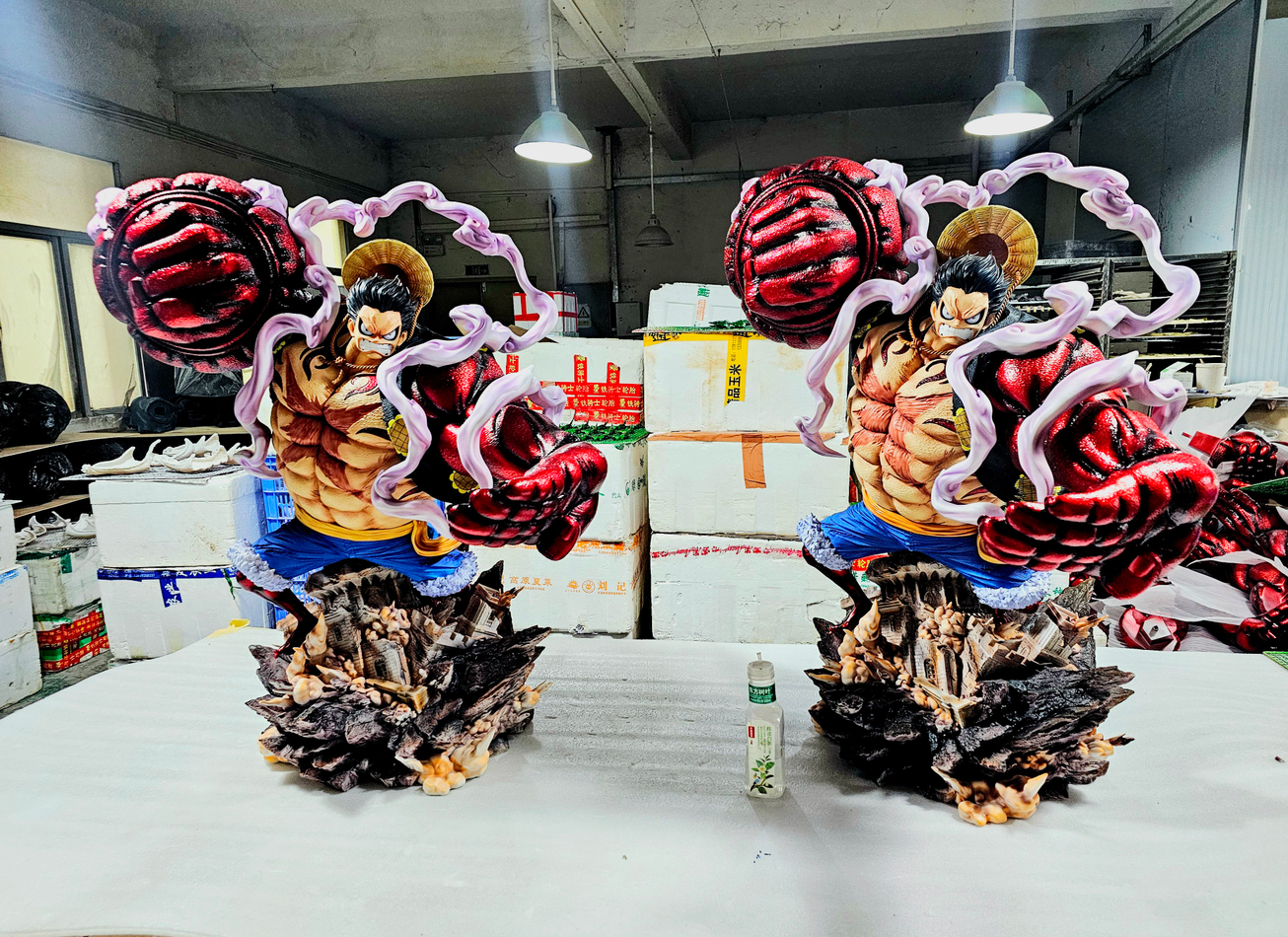 飛翼社Freewing studio 海賊大比例系列No.1 四檔猿王槍魯夫