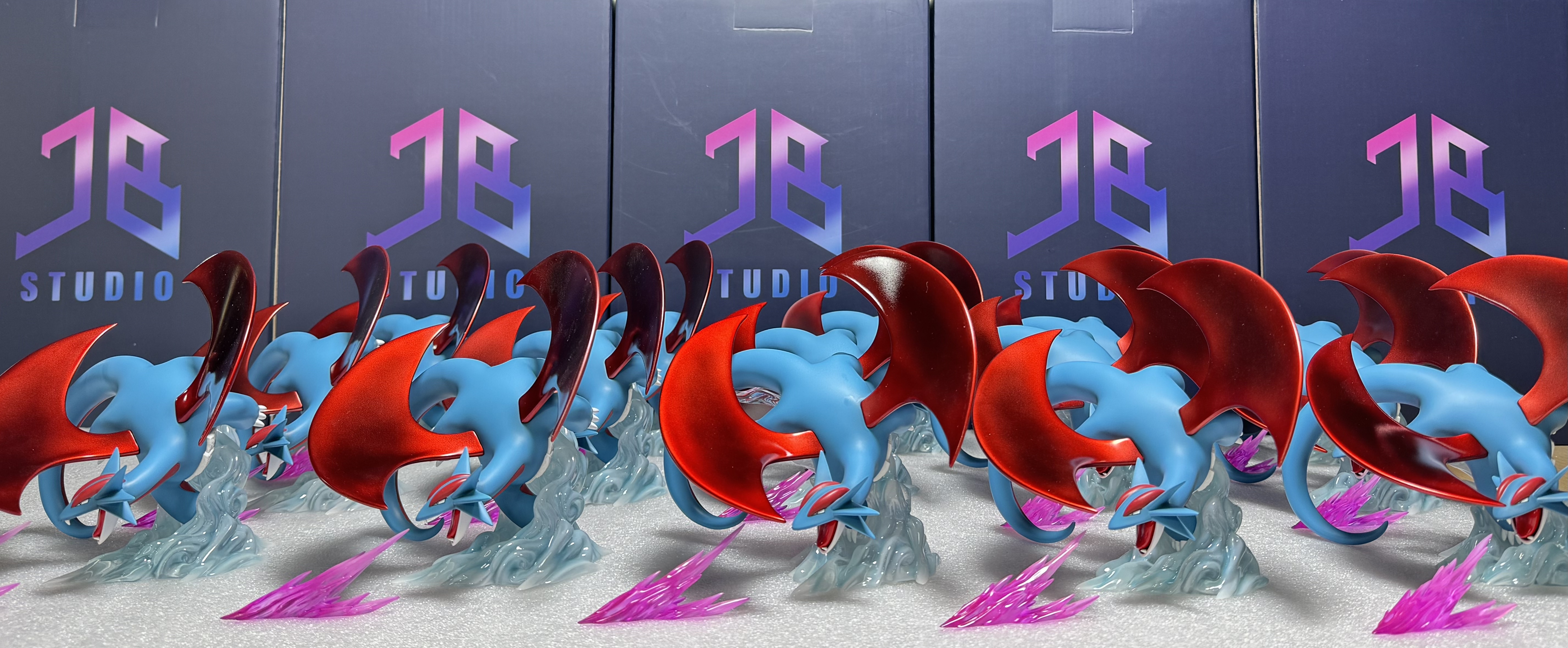 精寶JB Studio 圖鑑系列 寶貝龍&甲殼龍&暴飛龍進化組