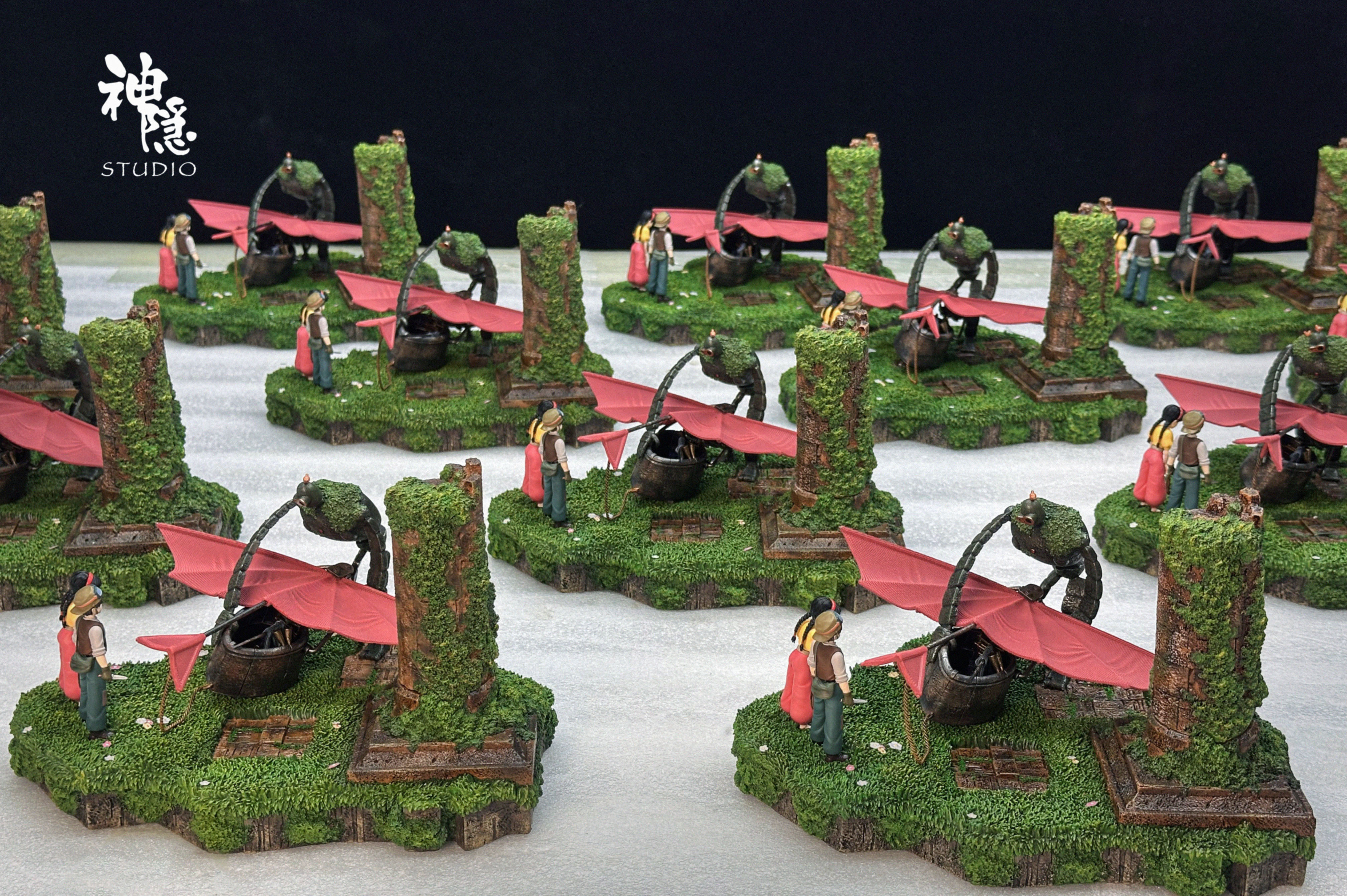 神隱工作室 回憶定格拼接羣像系列-天空之城·雲上的初遇