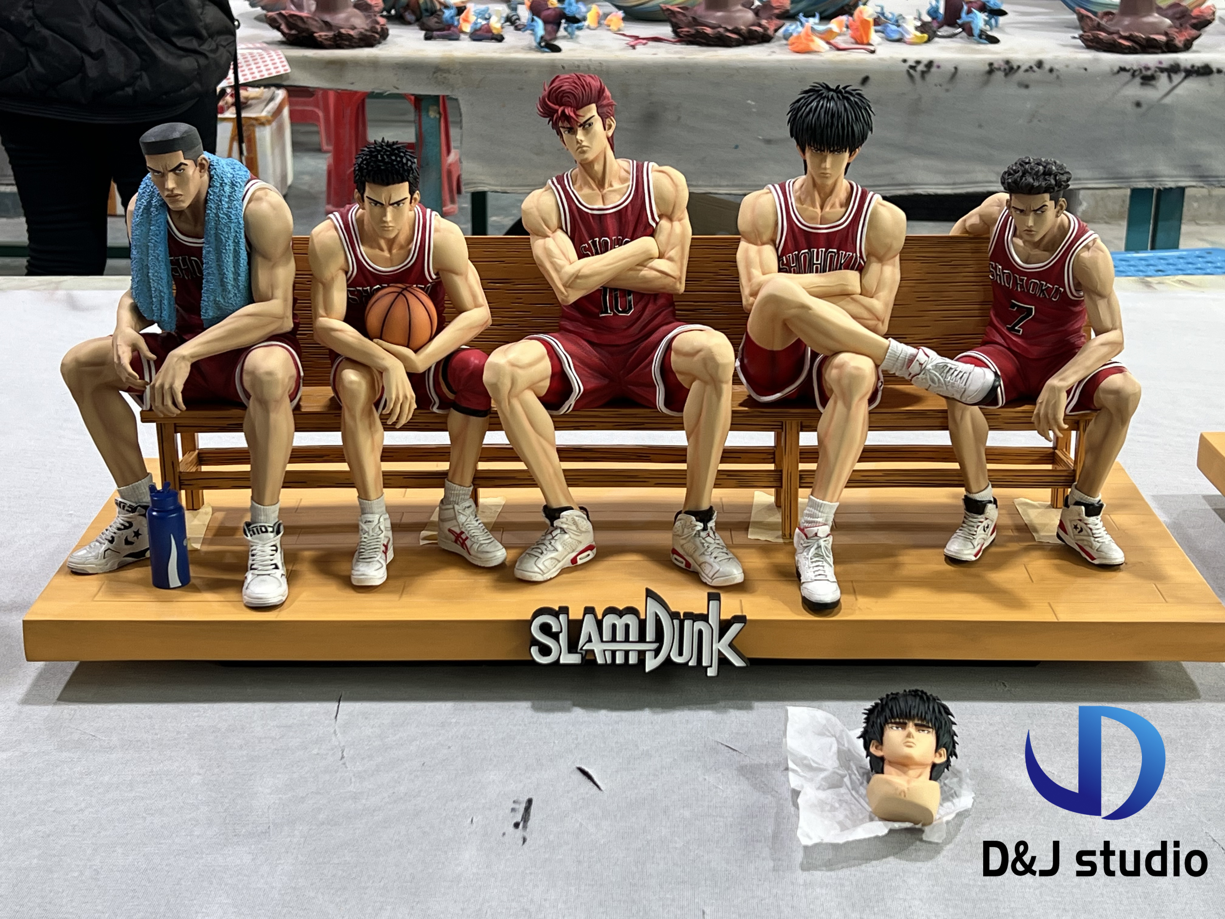 模玩殿堂 湘北坐姿五虎2.0