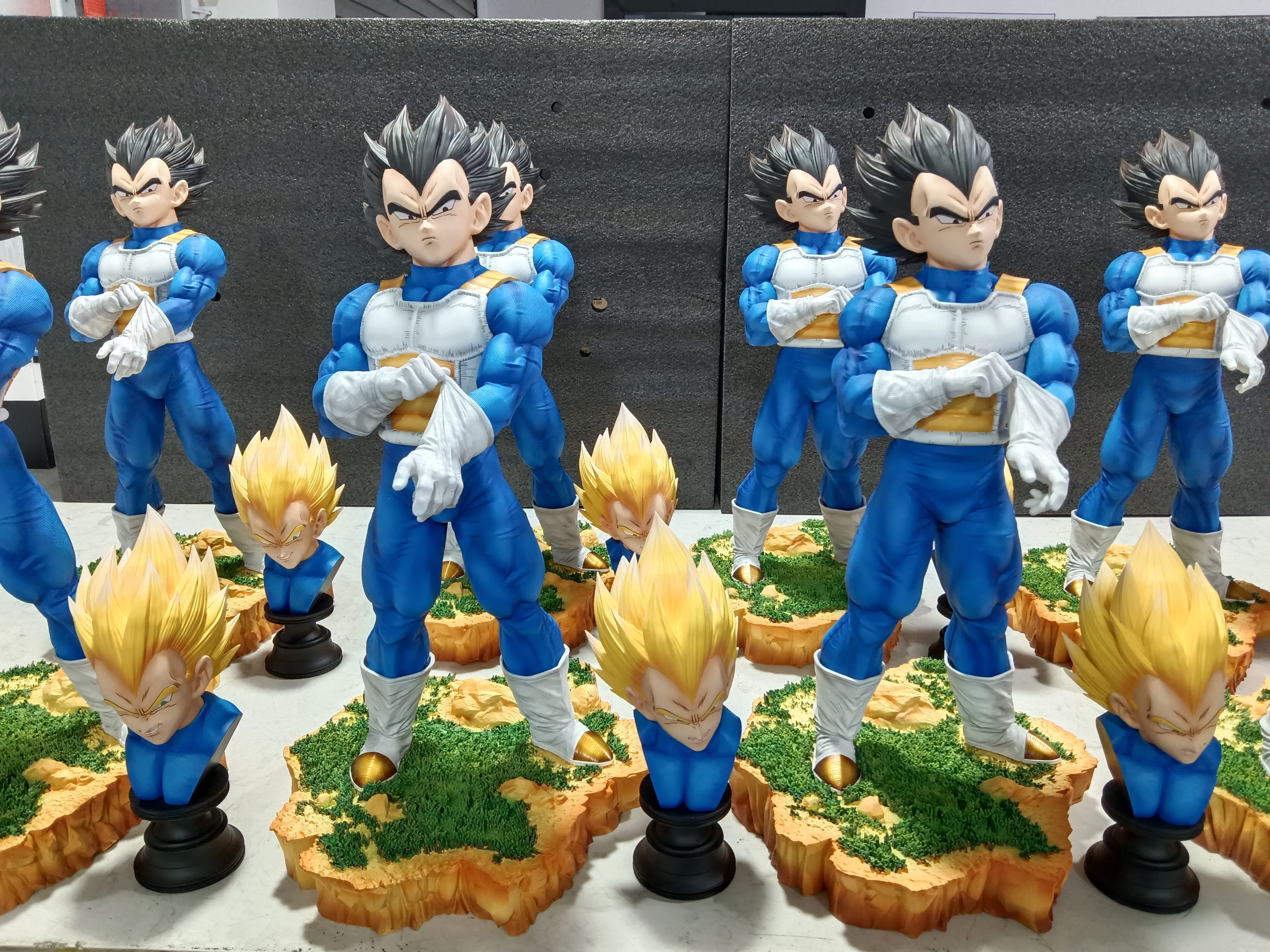 GBALL工作室 龍珠共鳴系列-002貝吉塔 雙比例  1/4比例