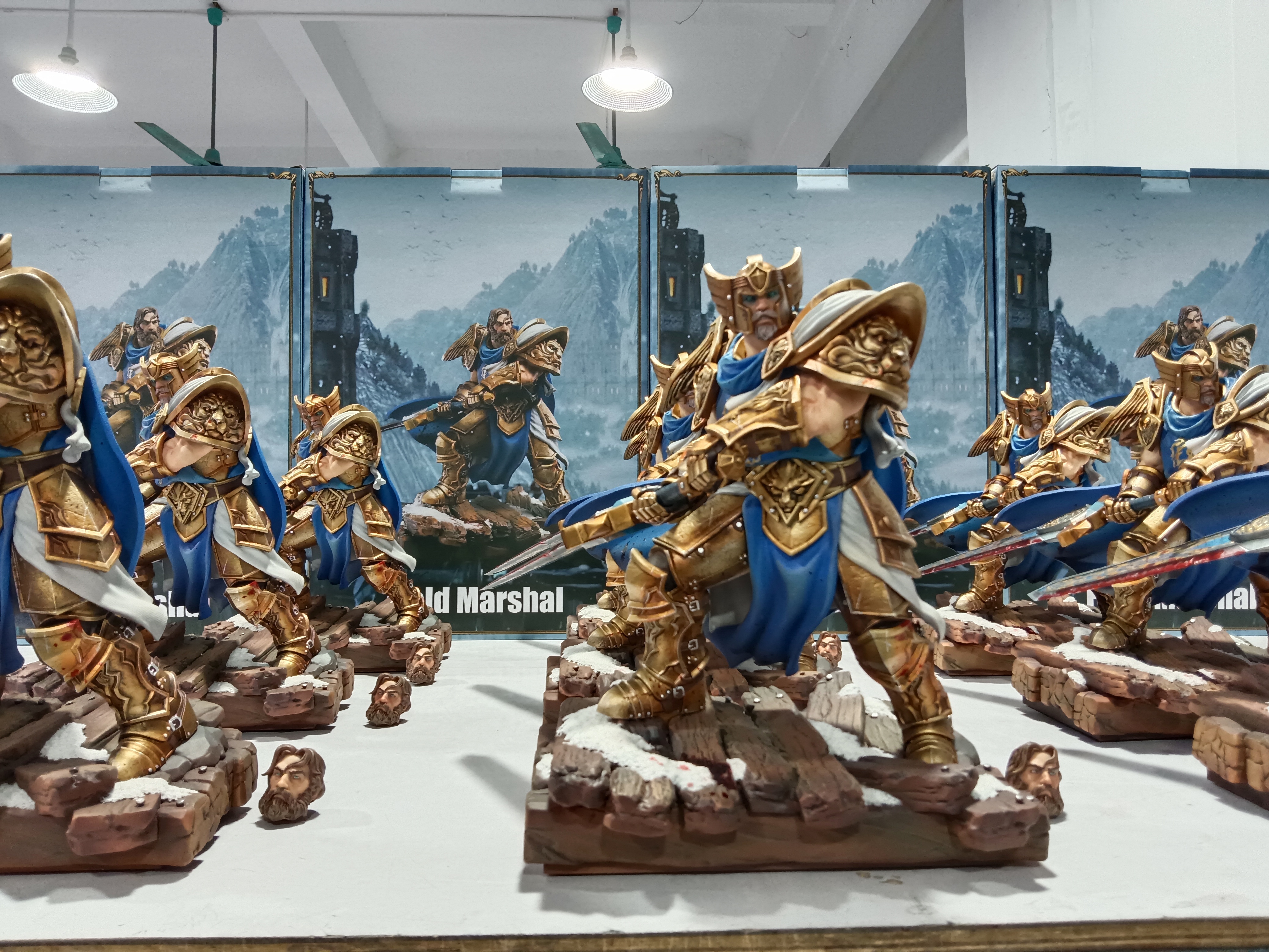 嘲顱工作室 經典舊世系列第一彈 人類大元帥VS牛頭人督軍