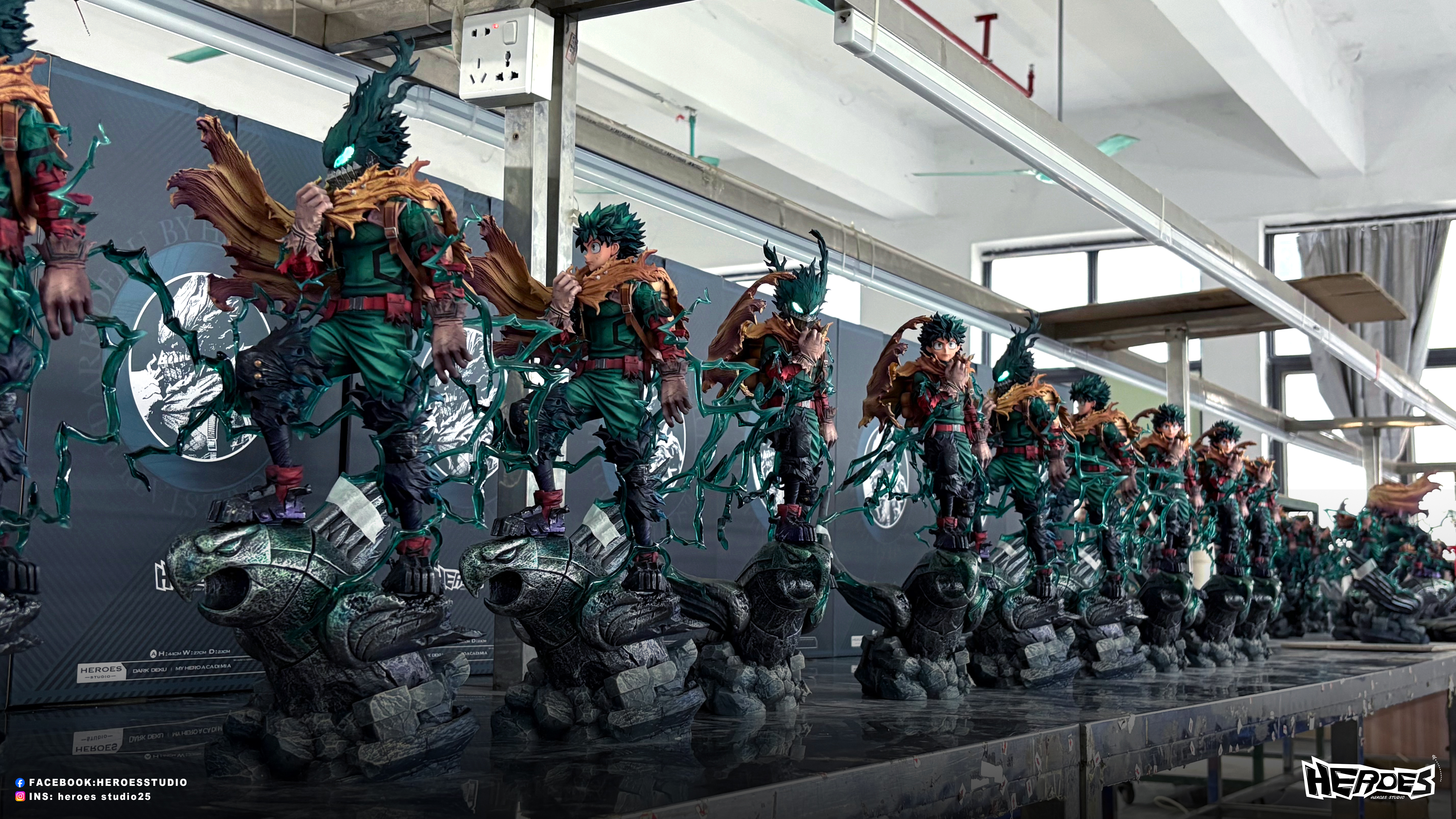 heroes studio dark deku