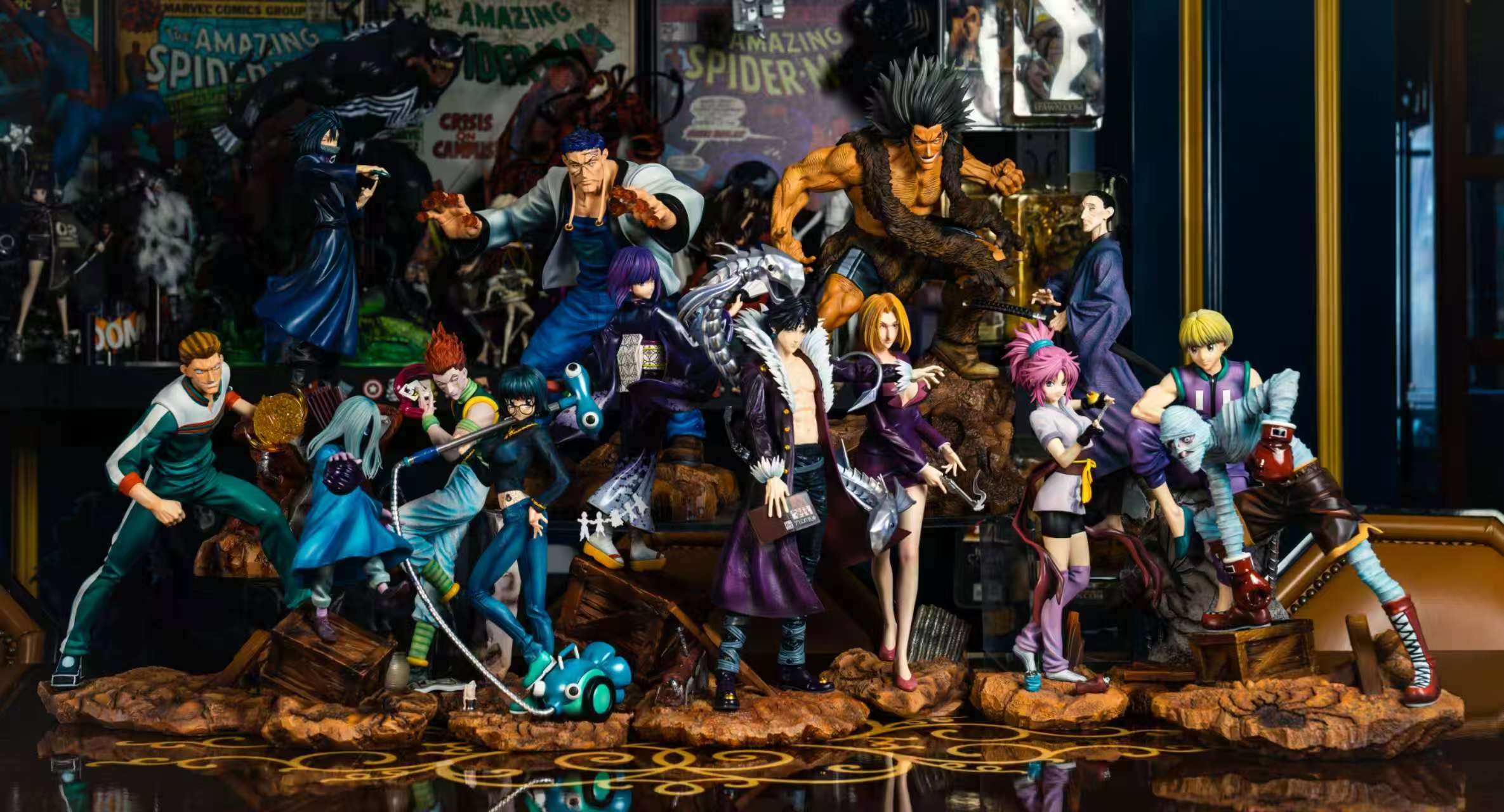 獵夢 幻影旅團全員集結-流星街的烙印 蜘蛛軍團入侵展櫃 第三批次