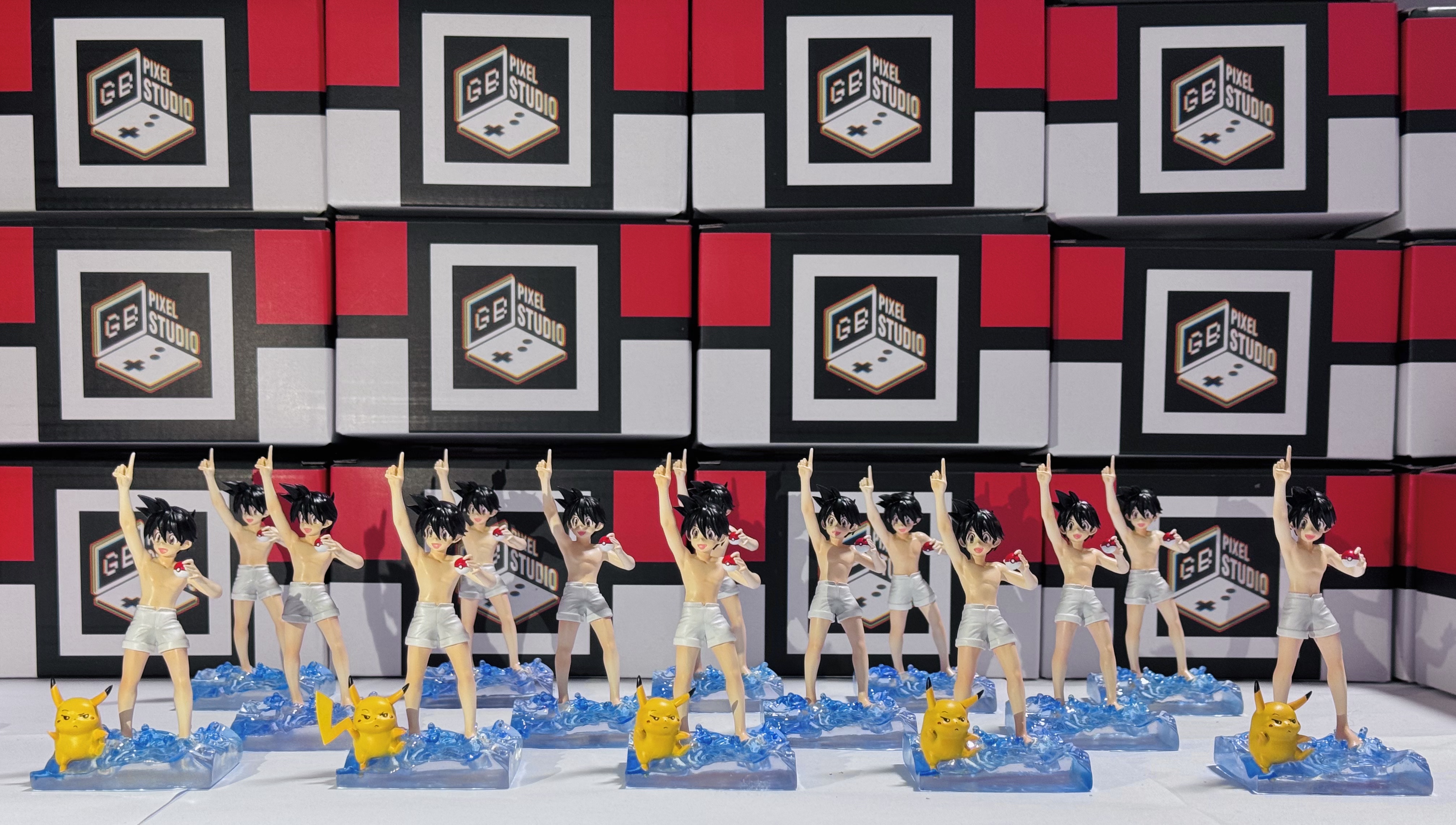 GB像素PIXEL studio 1/20圖鑑 夏日限定小赤/小智